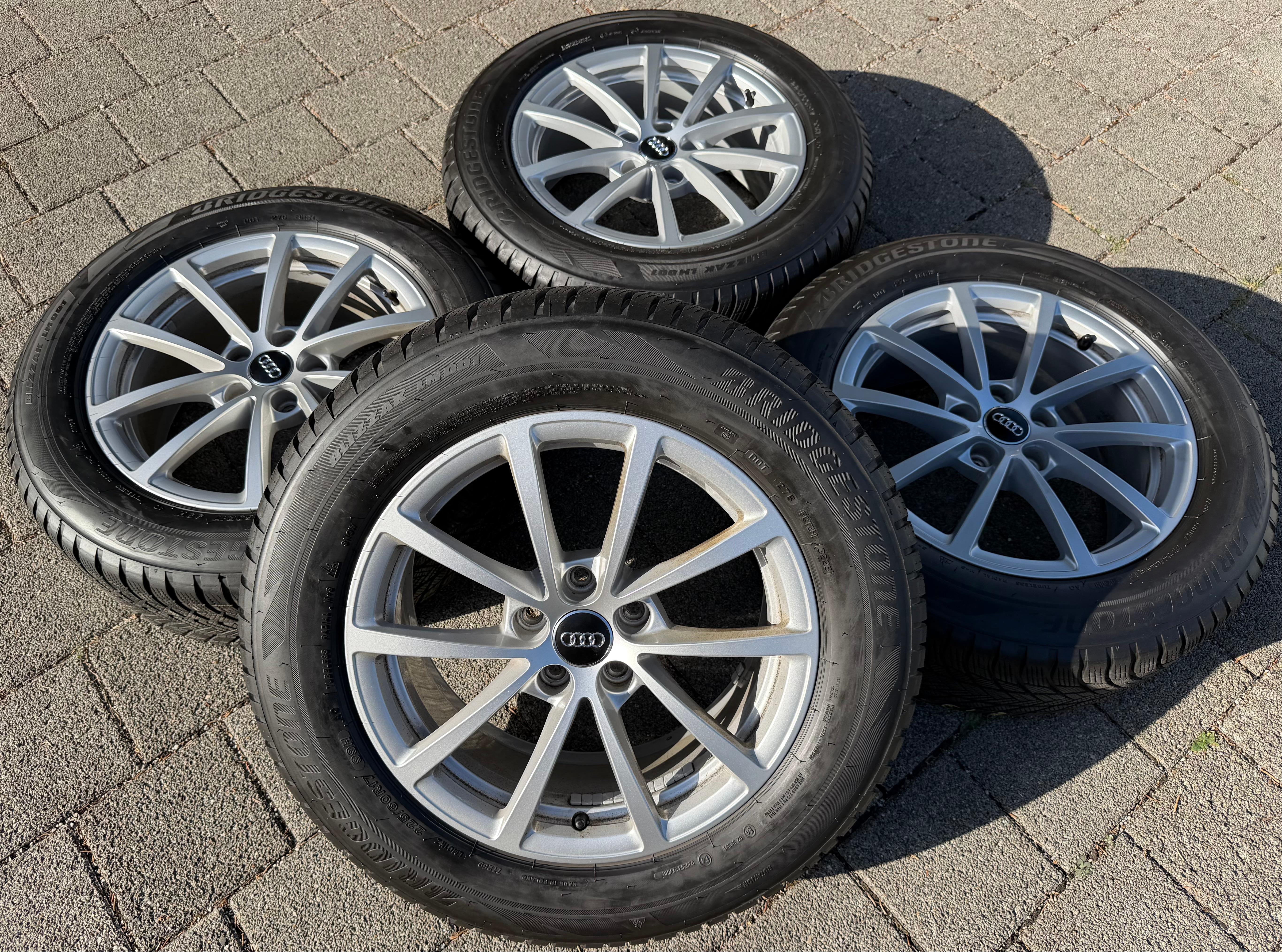 4 Original 17" Alu Winterräder Audi A6 4K C8 F2 225/60R17 99H 4K0601025 2025