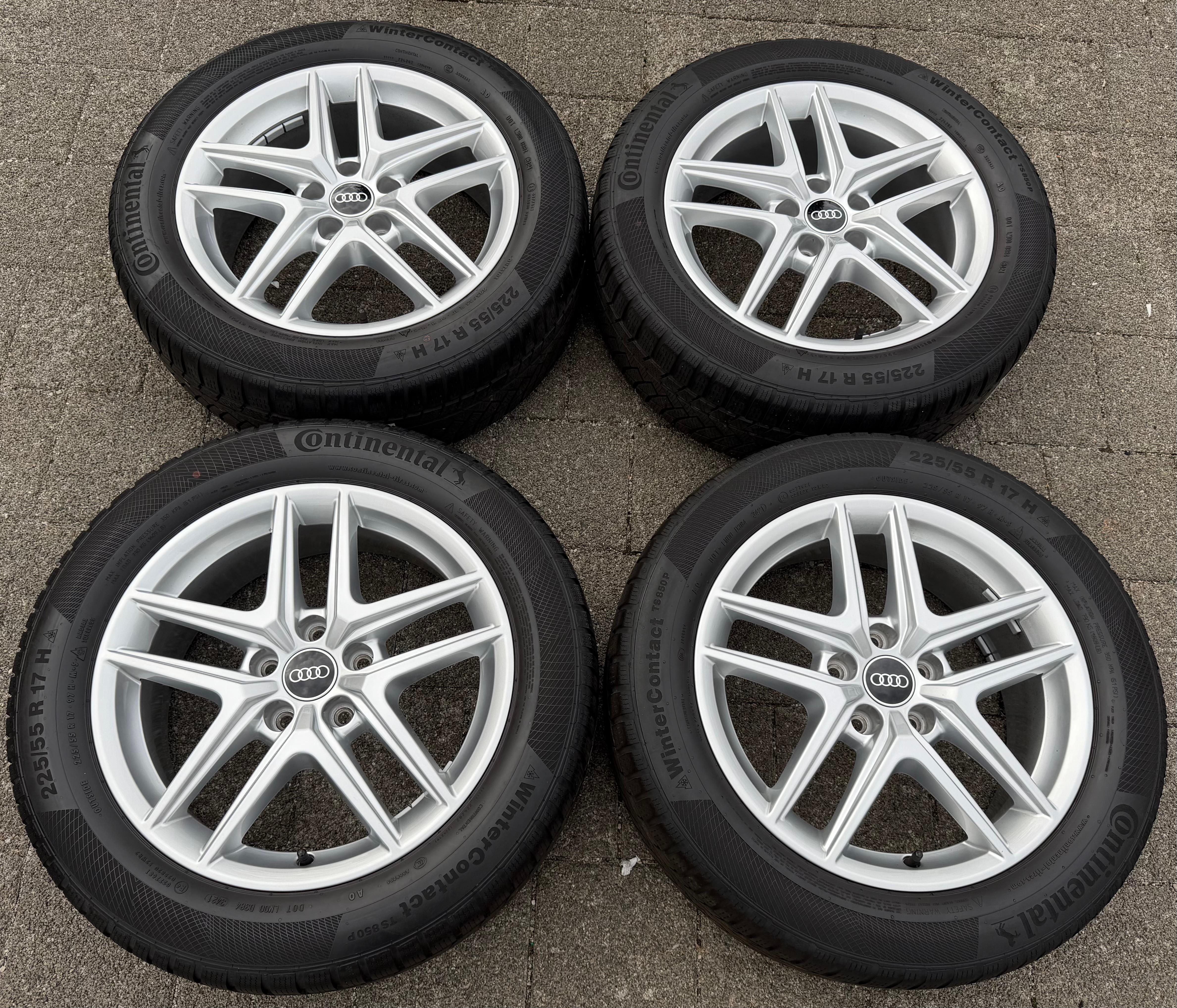 4 Original 17" Alufelgen Audi A4 Allroad B9 8K 8W9601025D 6,5x17 ET28