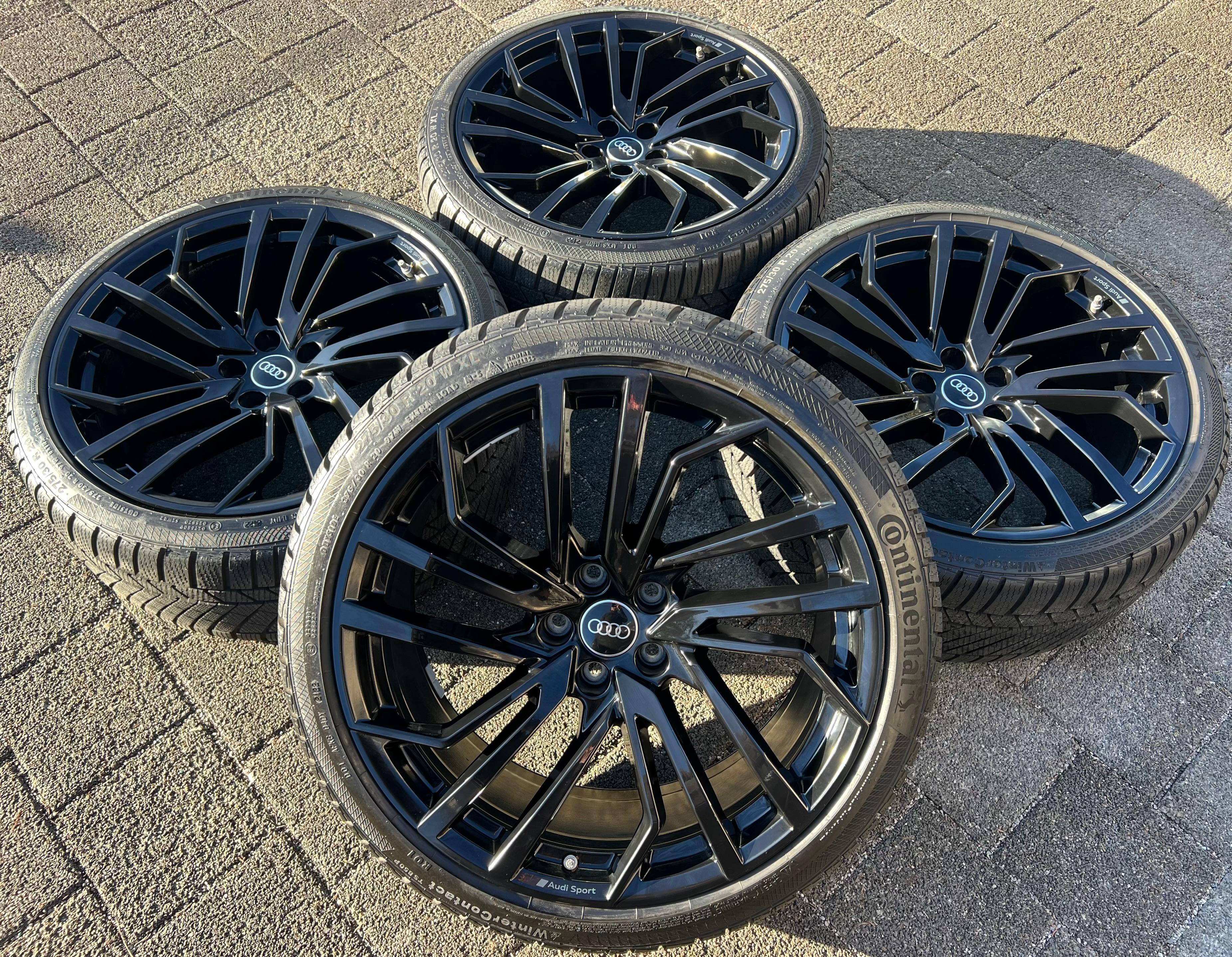 4 ORIGINAL 20" ALU WINTERRÄDER AUDI RS4 RS5 8W 275/30R20 97W 8W0601025FE FREIHAUS