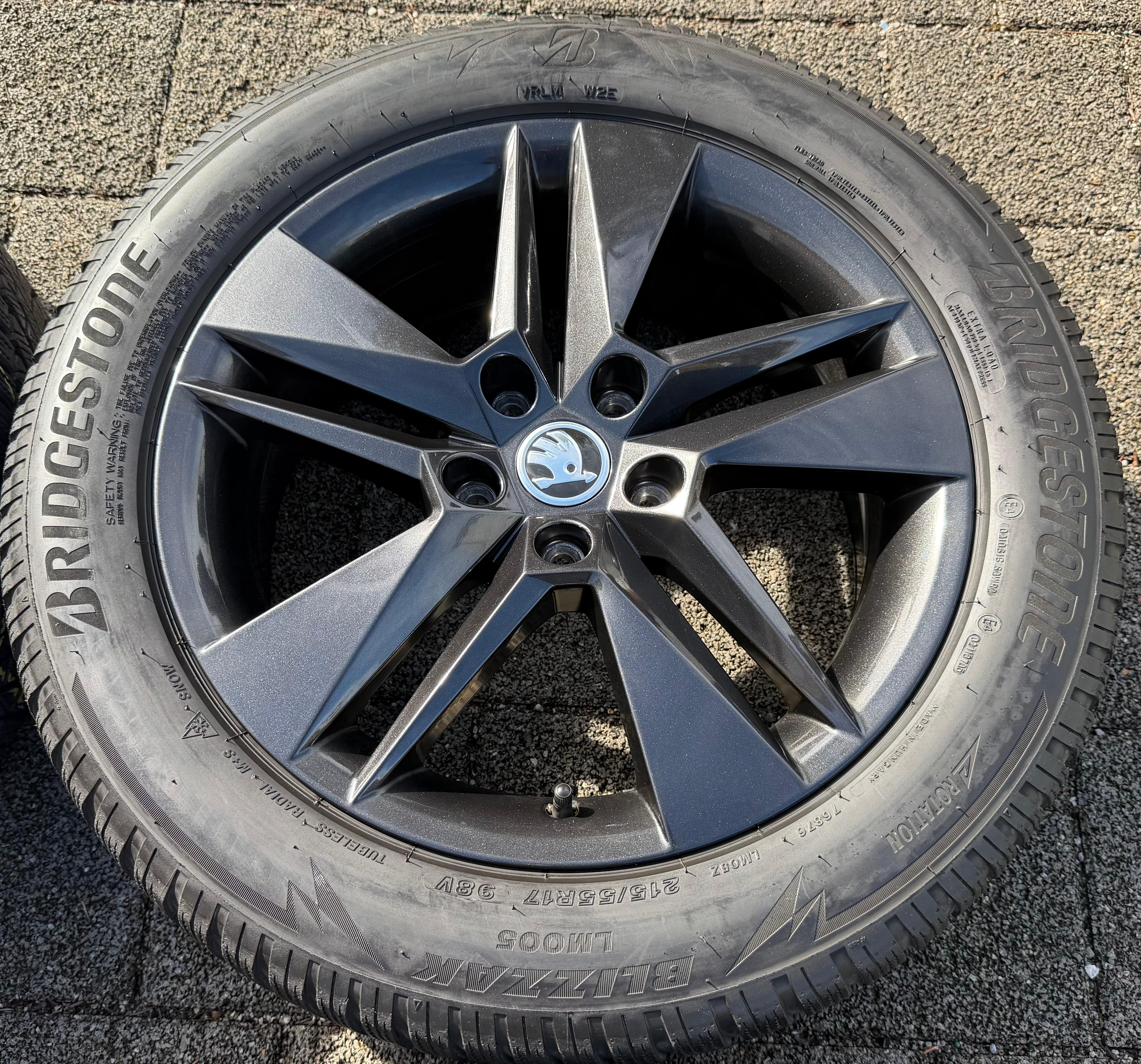 4 Original 17" Alufelgen Felgen Skoda Superb III 3V 3V0601025 6,5x17 ET41
