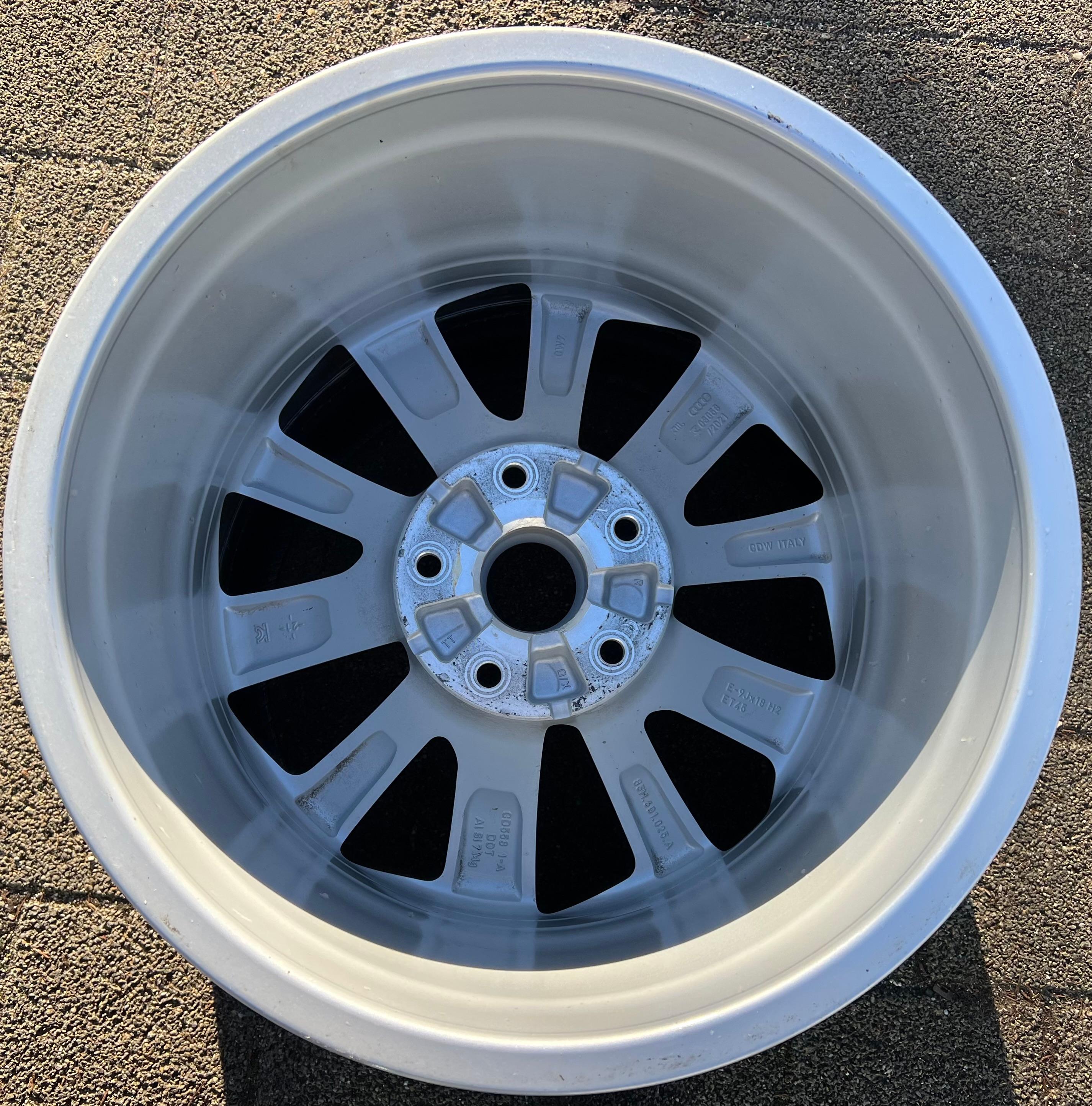 1 cerchio in lega originale da 19" per Audi Q6 GF 85H601025A 9x18 ET45, spedizione gratuita