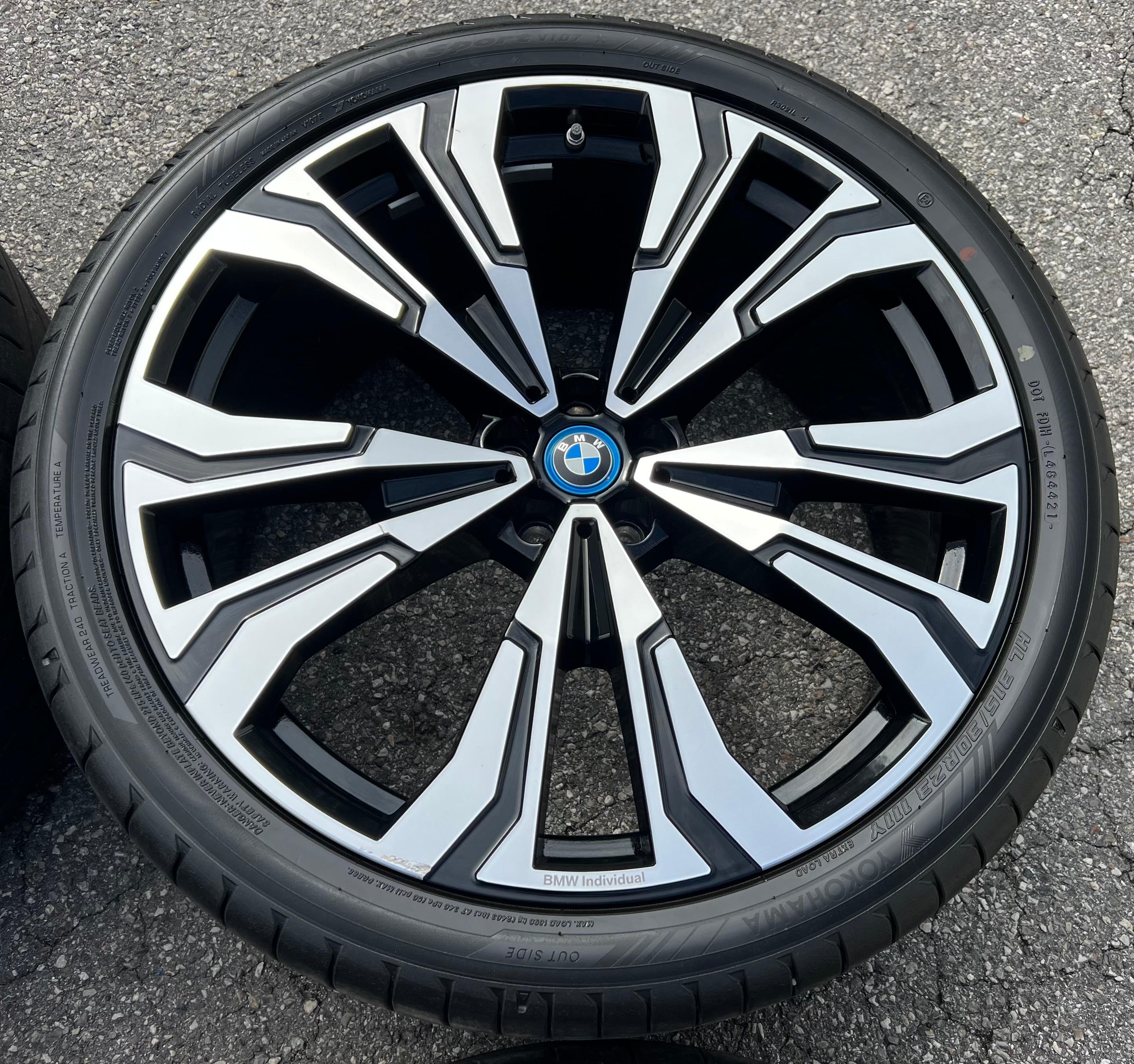 4 ORIGINELE 23" ALUMINIUM ZOMERWIELEN BMW X7 G07 STYLING 914 INDIVIDUEEL 7916264 7916269