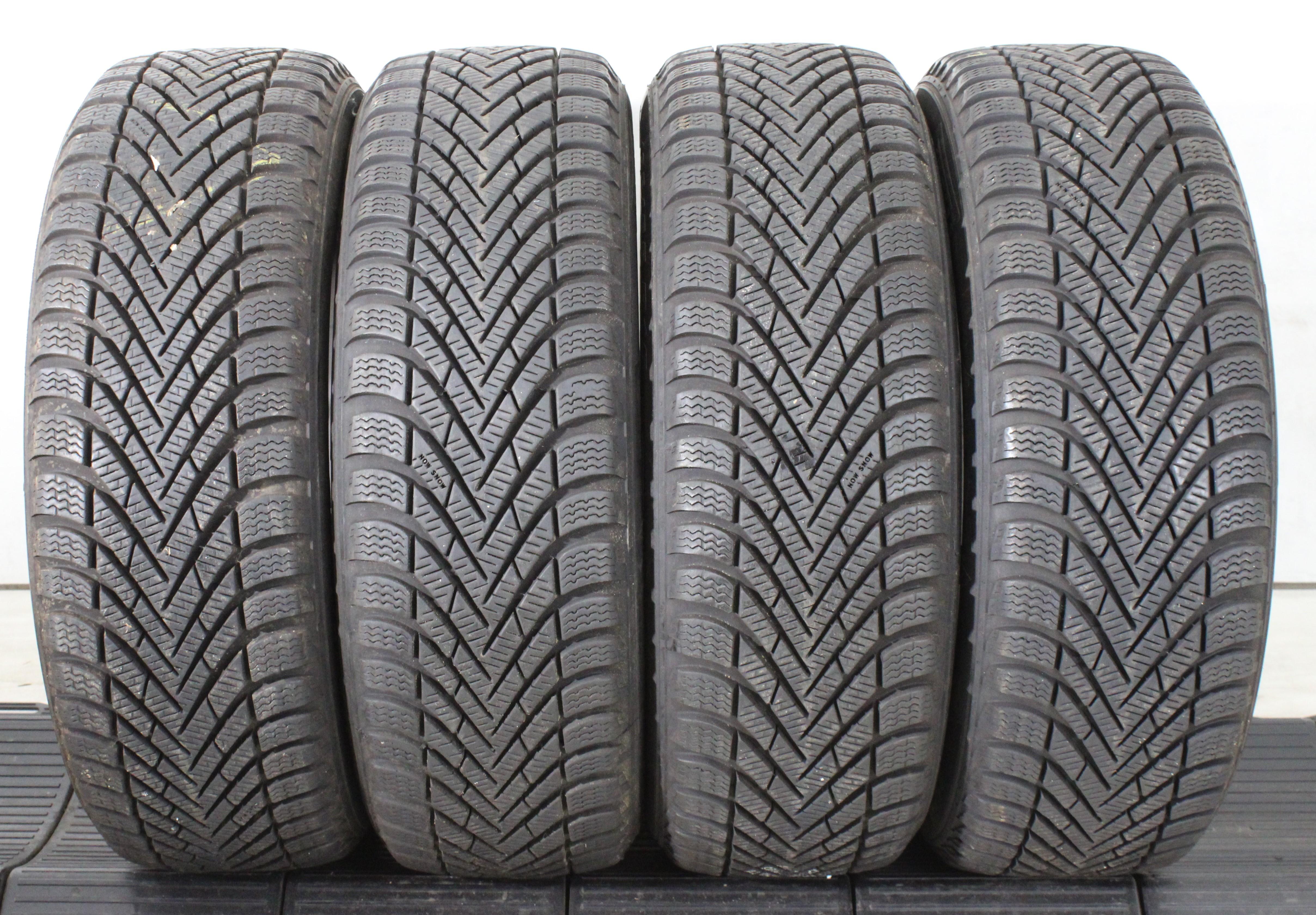 4 x 185/55R15 82T Winterreifen Pirelli Winter Cinturato 6,5-7mm 2016