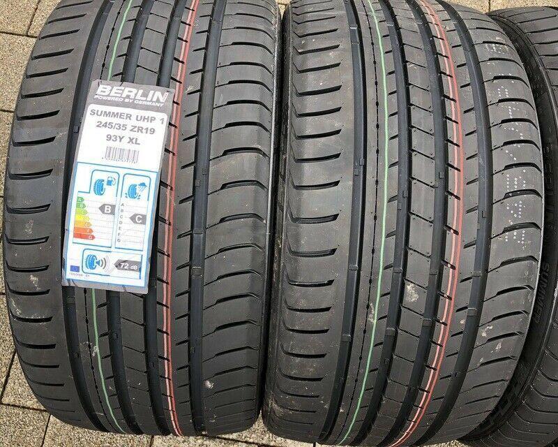4 X 245/35R19 93Y BERLIN TIRE SUMMER UHP1 PNEUS ÉTÉ 2020 NEUFS