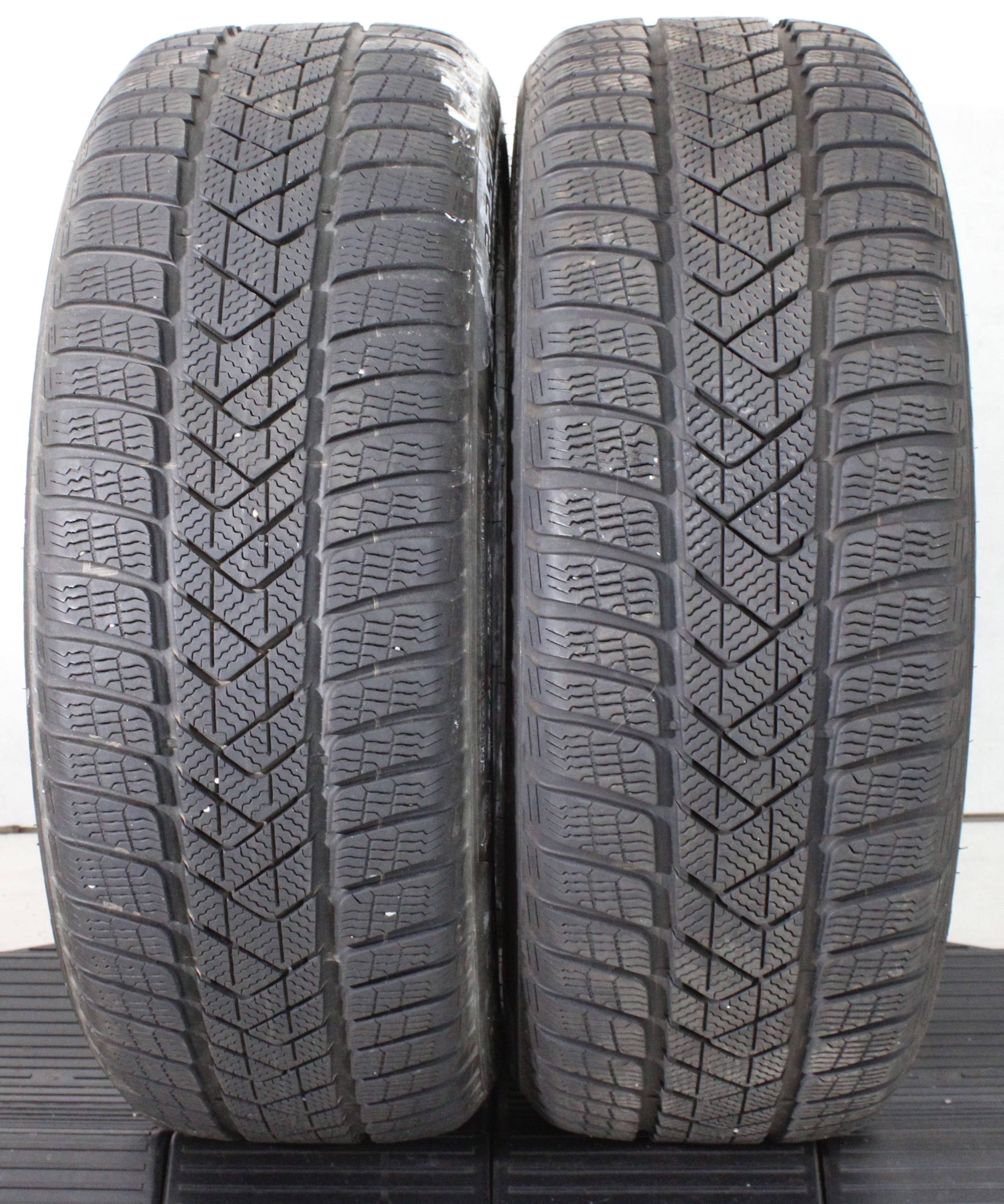 2 x 225/45R19 96V Winterreifen Pirelli Sottozero 3 Runflat 6-6,5mm 2019/2020 *