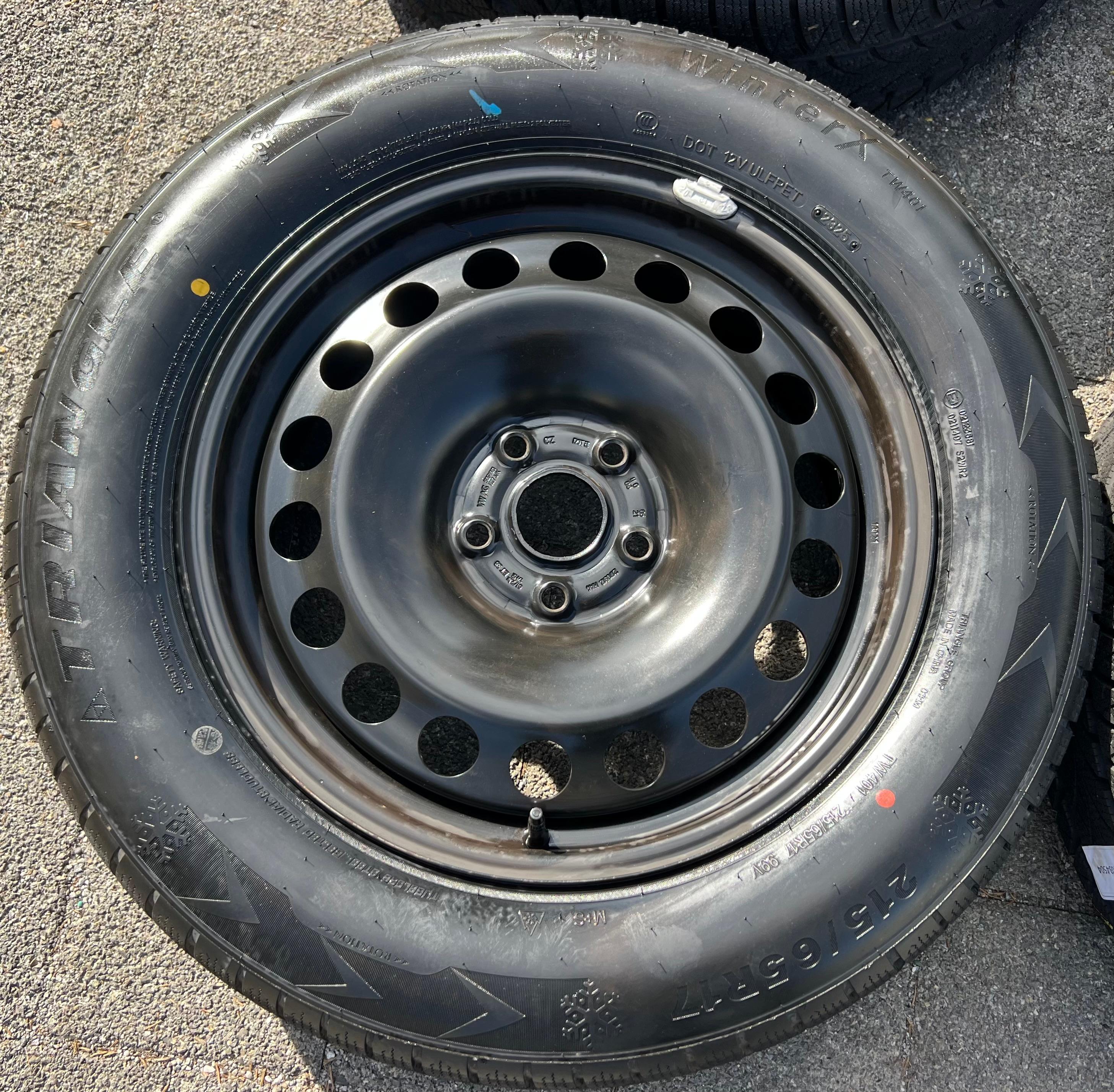 4 ruedas de invierno para Audi Q3, F3, SEAT Tarraco, Škoda Kodiaq y VW Tiguan II 5NA 215/65R17 99H, envío gratuito