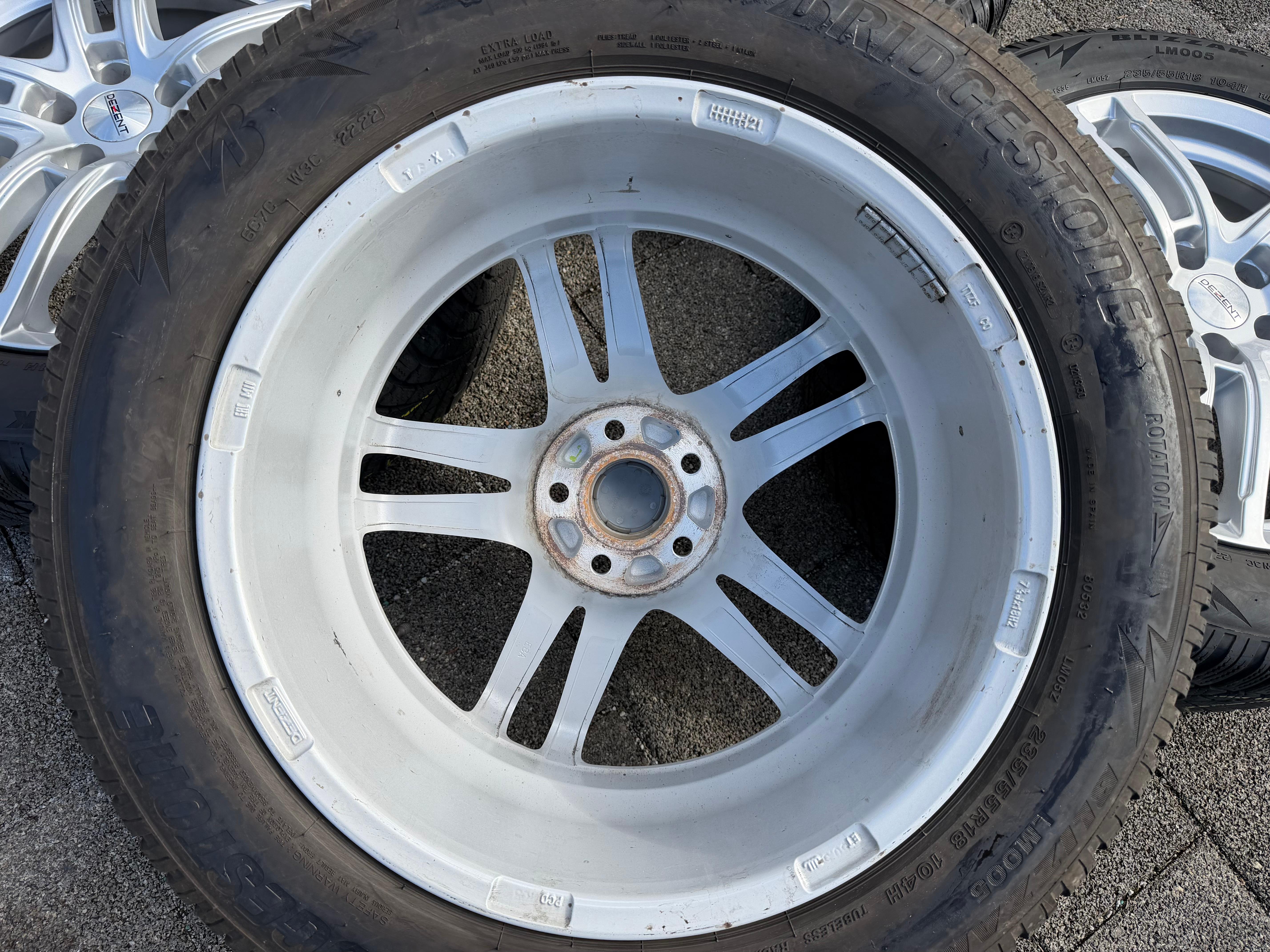 4 Alu 18" Winterräder Volvo S90 II V90 P XC40 C40 X 235/55R18 104H Bridgestone