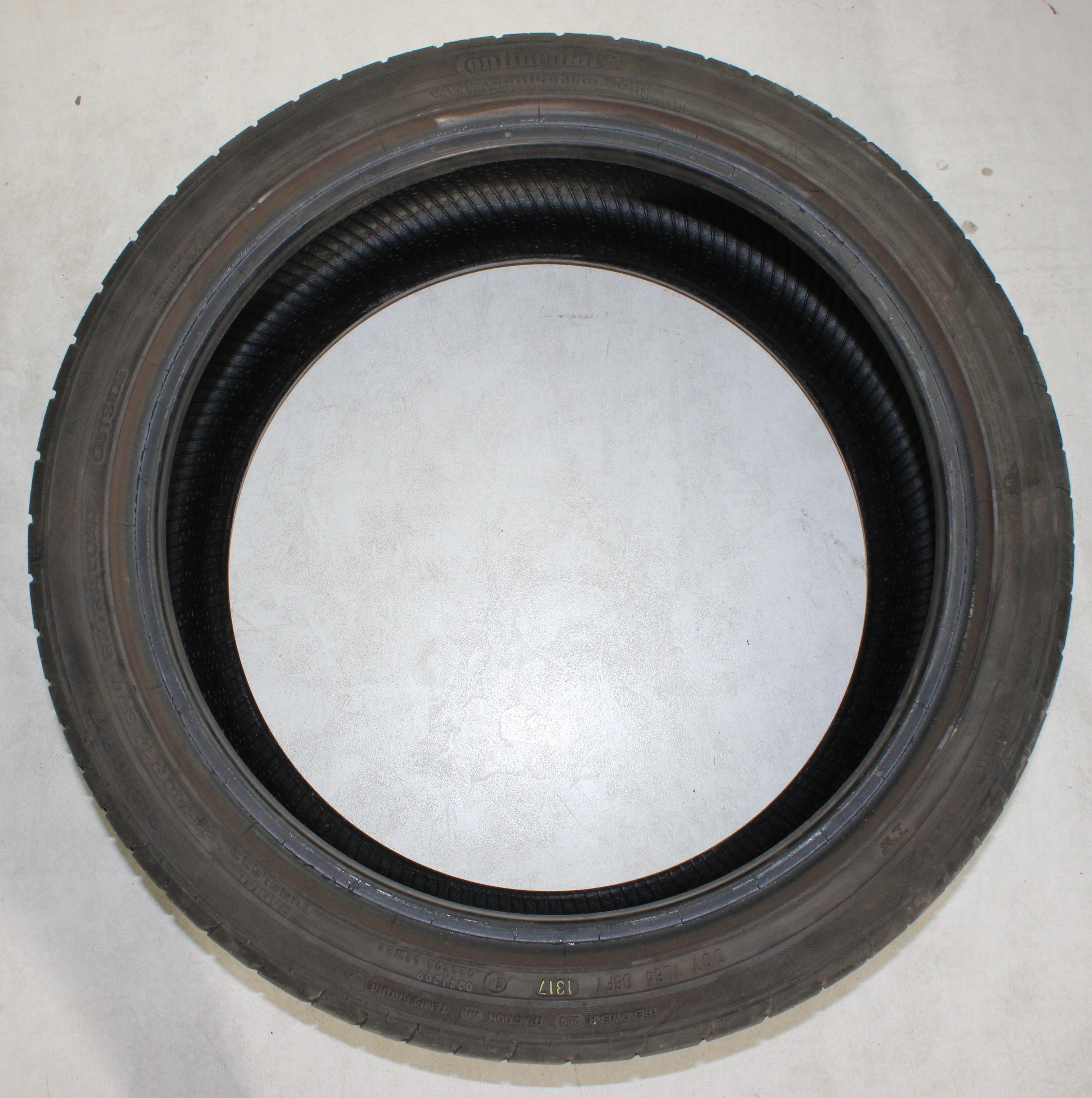 4 x 215/40R17 87V Sommerreifen Continental Premium Contact 2 5-5,5mm 2017 XL