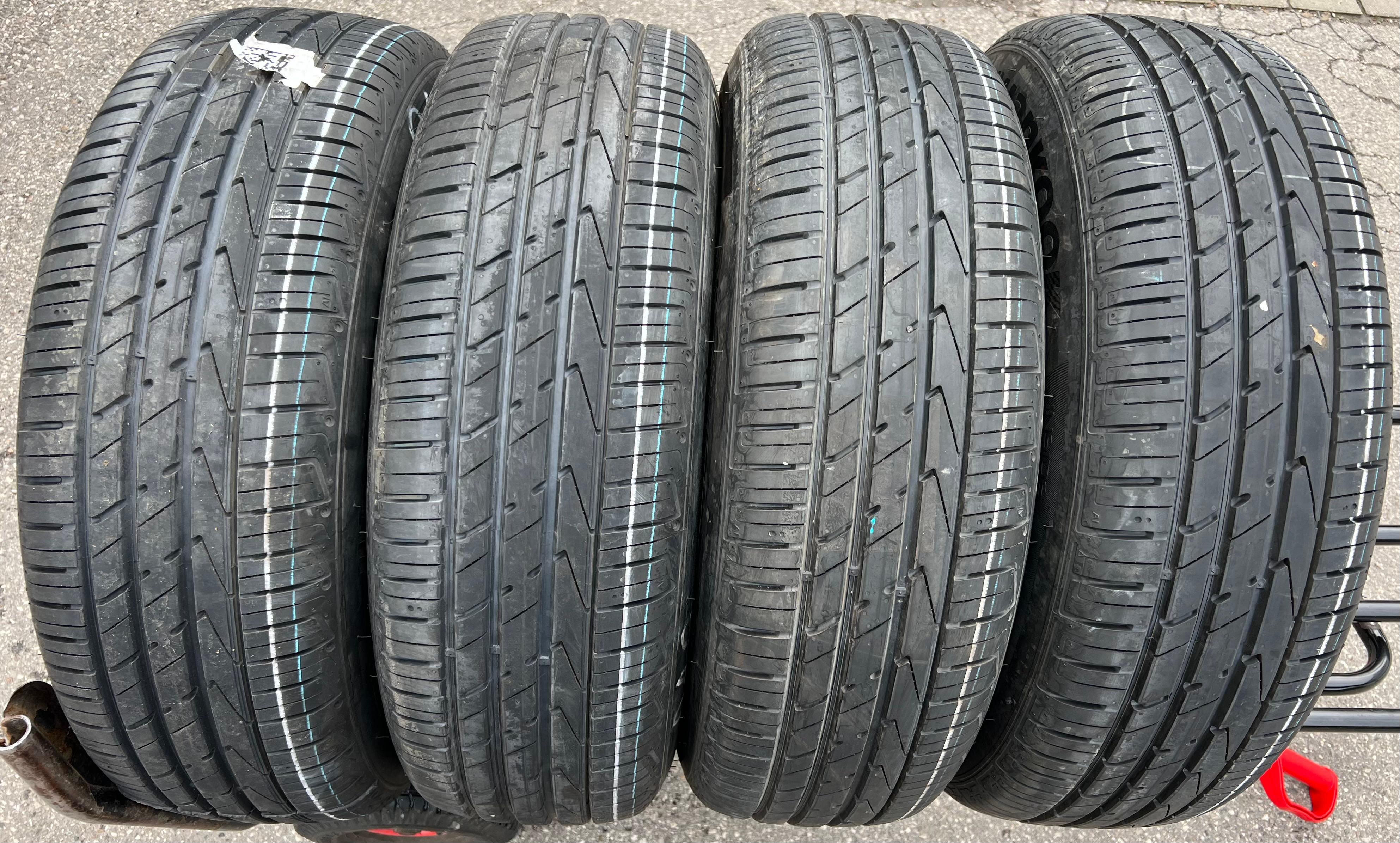 4 LLANTAS DE VERANO ORIGINALES DE ALUMINIO 17" AUDI Q3 F3 F3N 215/65R17 99V HANKOOK 83A601025F