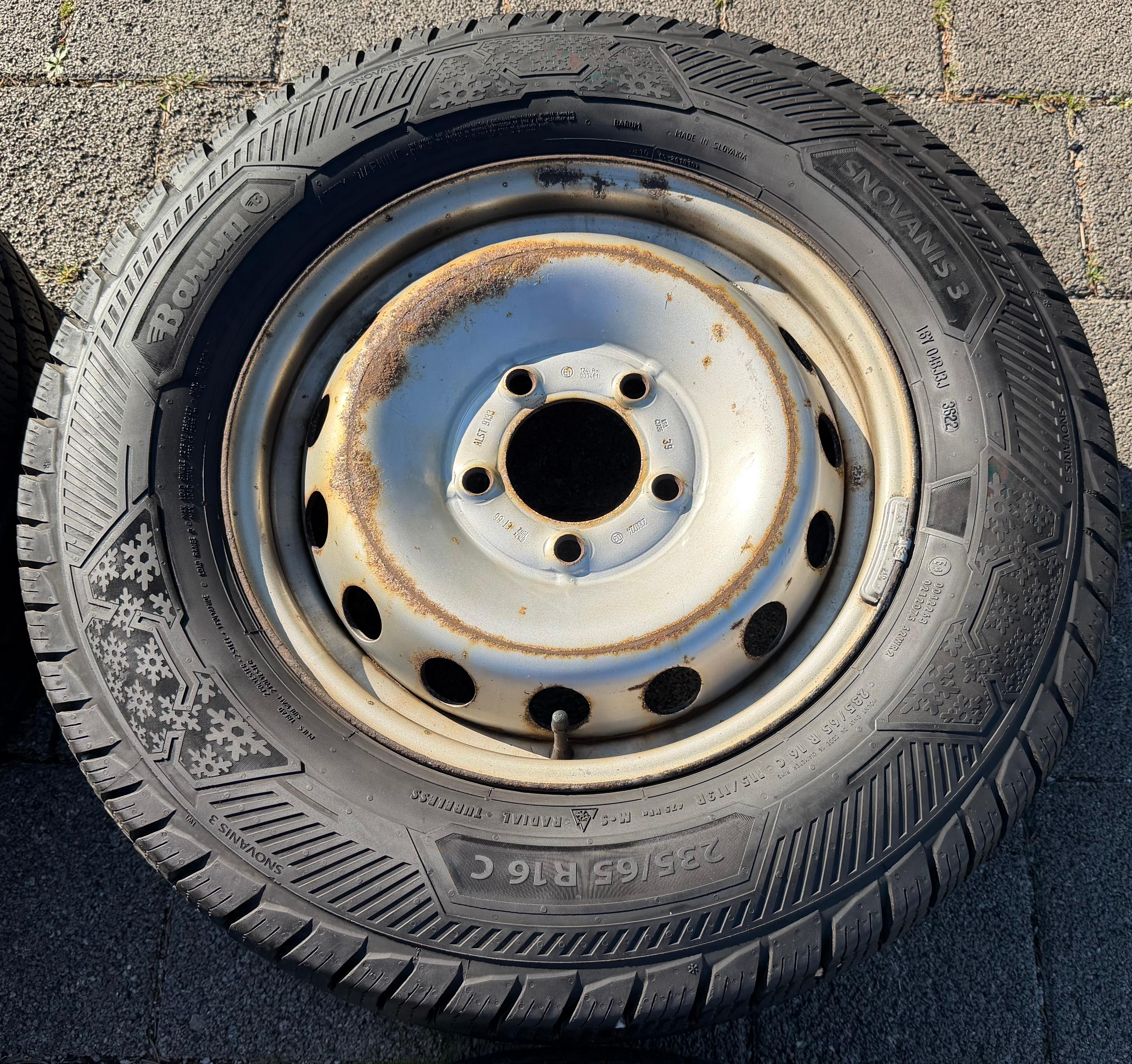 WINTERRÄDER OPEL MOVANO RENAULT MASTER NISSAN NV400 235/65R16C 115/113R BARUM