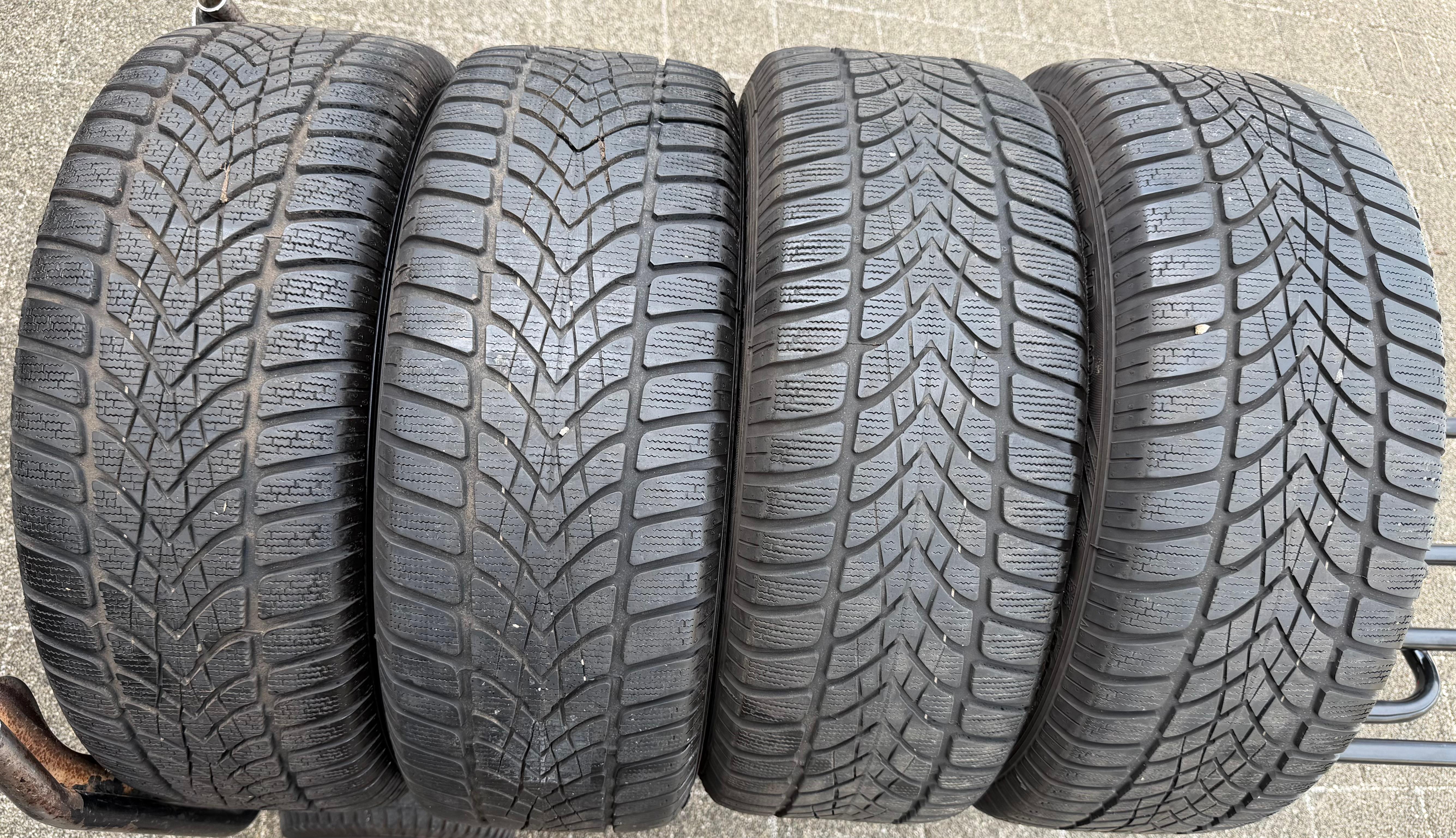 4 Original 17" Alu Winterräder Audi A4 B9 8W 8W0601025P 225/50R17 98H Dunlop