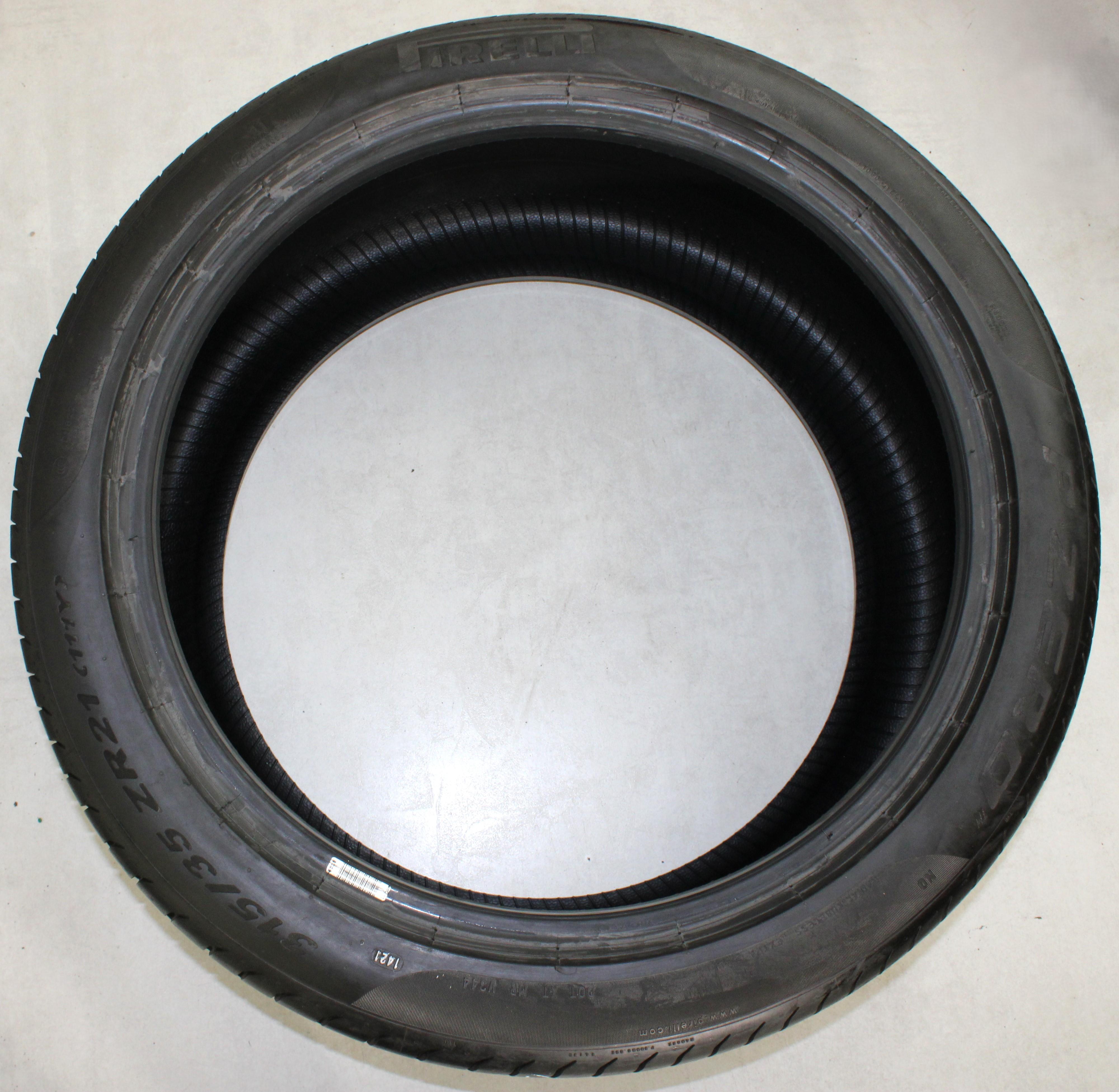 1 x 315/35R21 111Y Sommerreifen Pirelli Pzero N0 6,5mm 2021