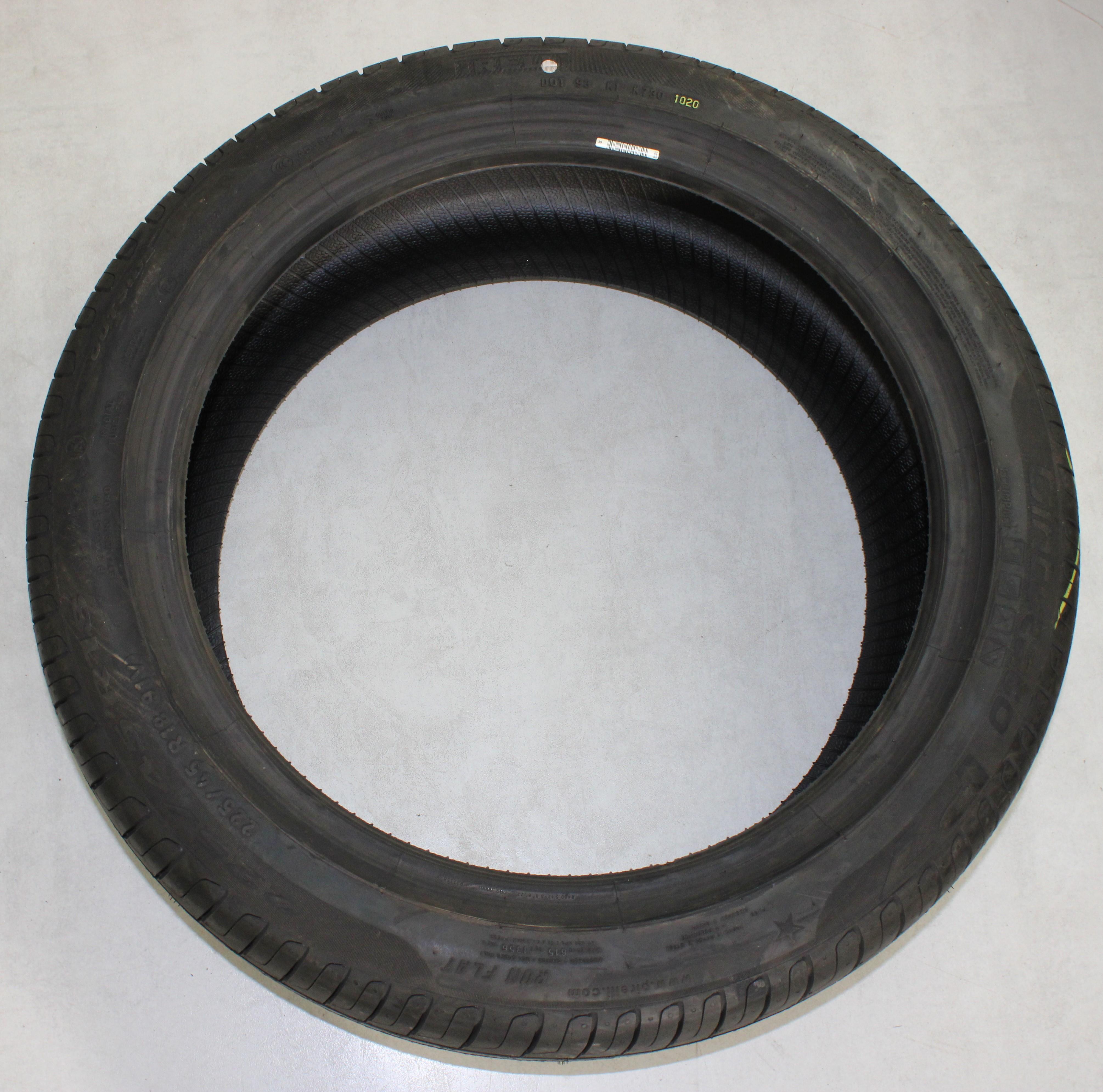 1 x 225/45R18 91V Sommerreifen Pirelli Cinturato P7 * Runflat Volles Profil 2020