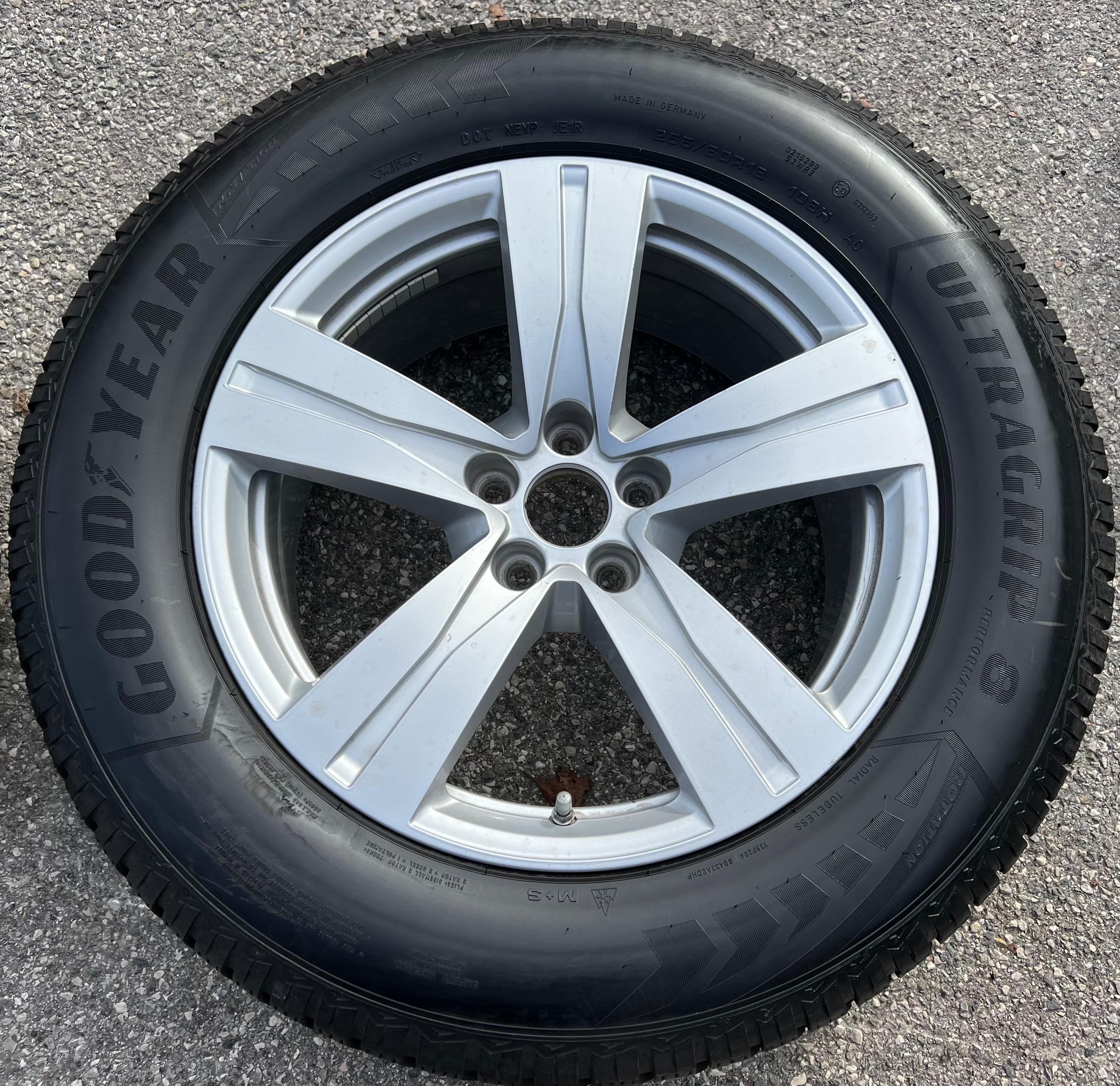 1 jante en aluminium d'origine Audi Q7 4M 4M0601025A de 18", avec système de surveillance de la pression des pneus (RDKS), 8x18, ET25, livraison gratuite