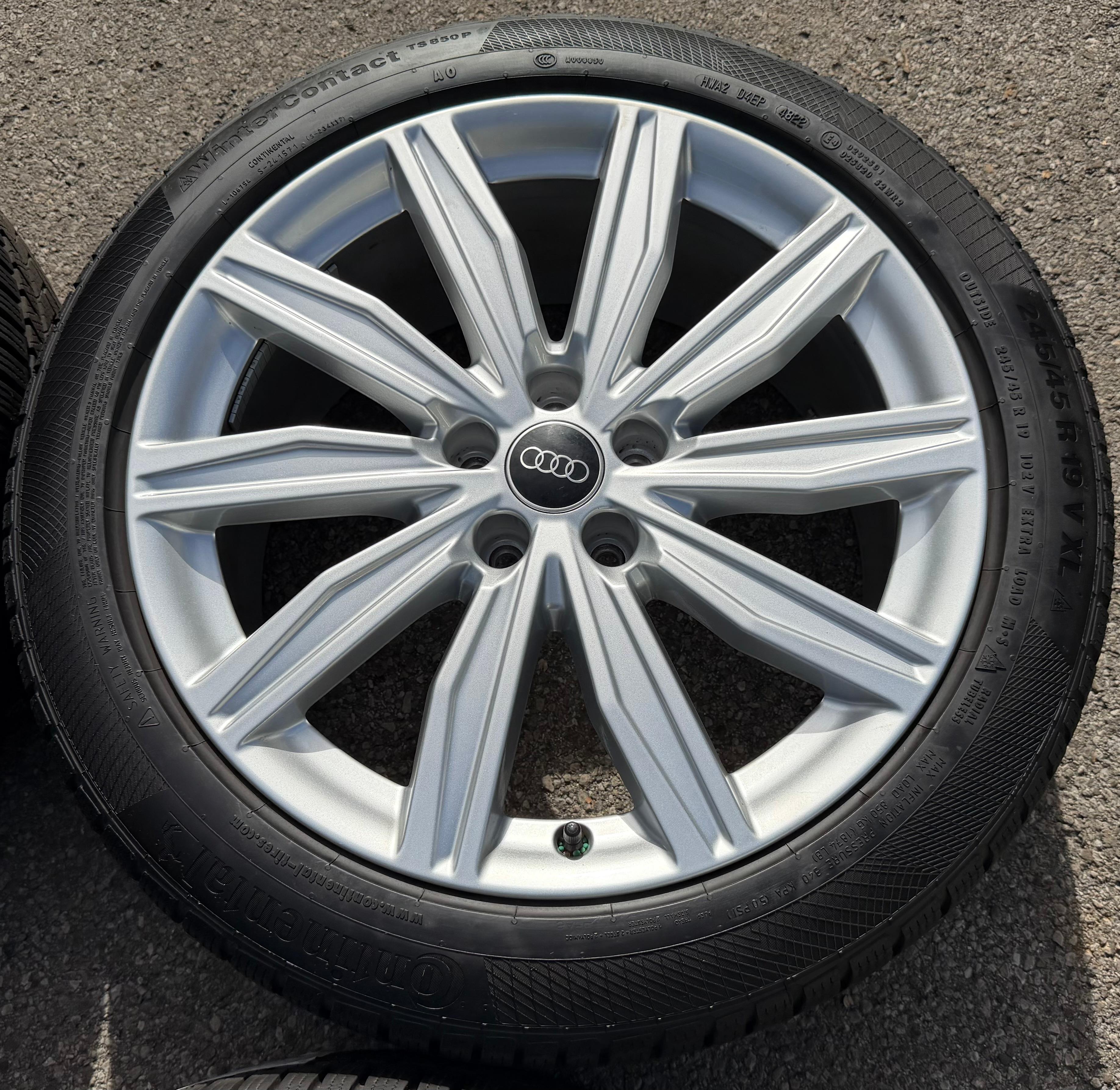 4 ruedas de invierno de aleación originales de 19" Audi A6 S6 C8 4K F2 4K0601025DS 245/45R19 102V 2022