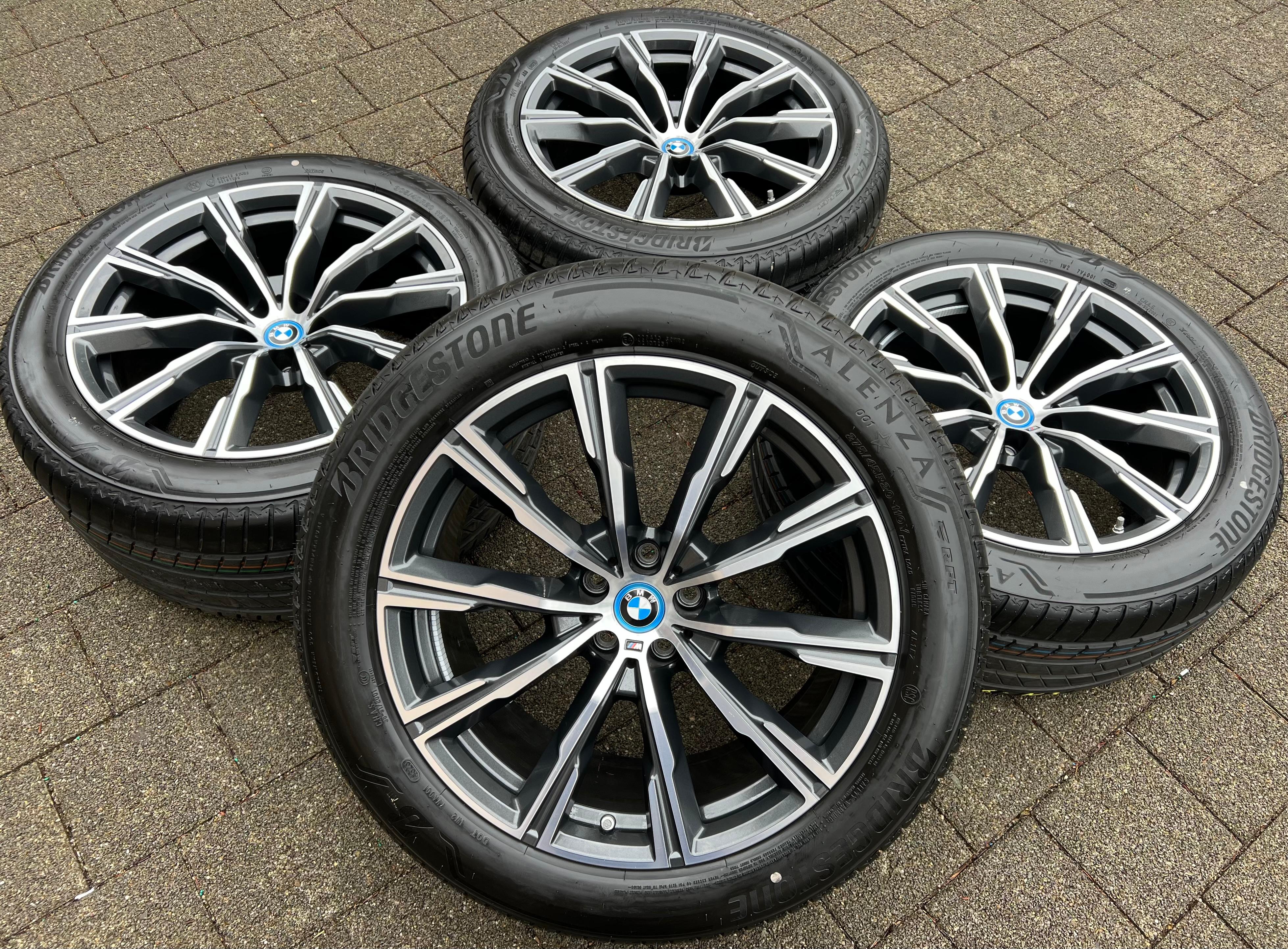 4 ORIGINAL 20" ALU SOMMERRÄDER BMW X5 G05 X6 G06 STYLING M740 275/45R20 110Y 305/40R20 112Y