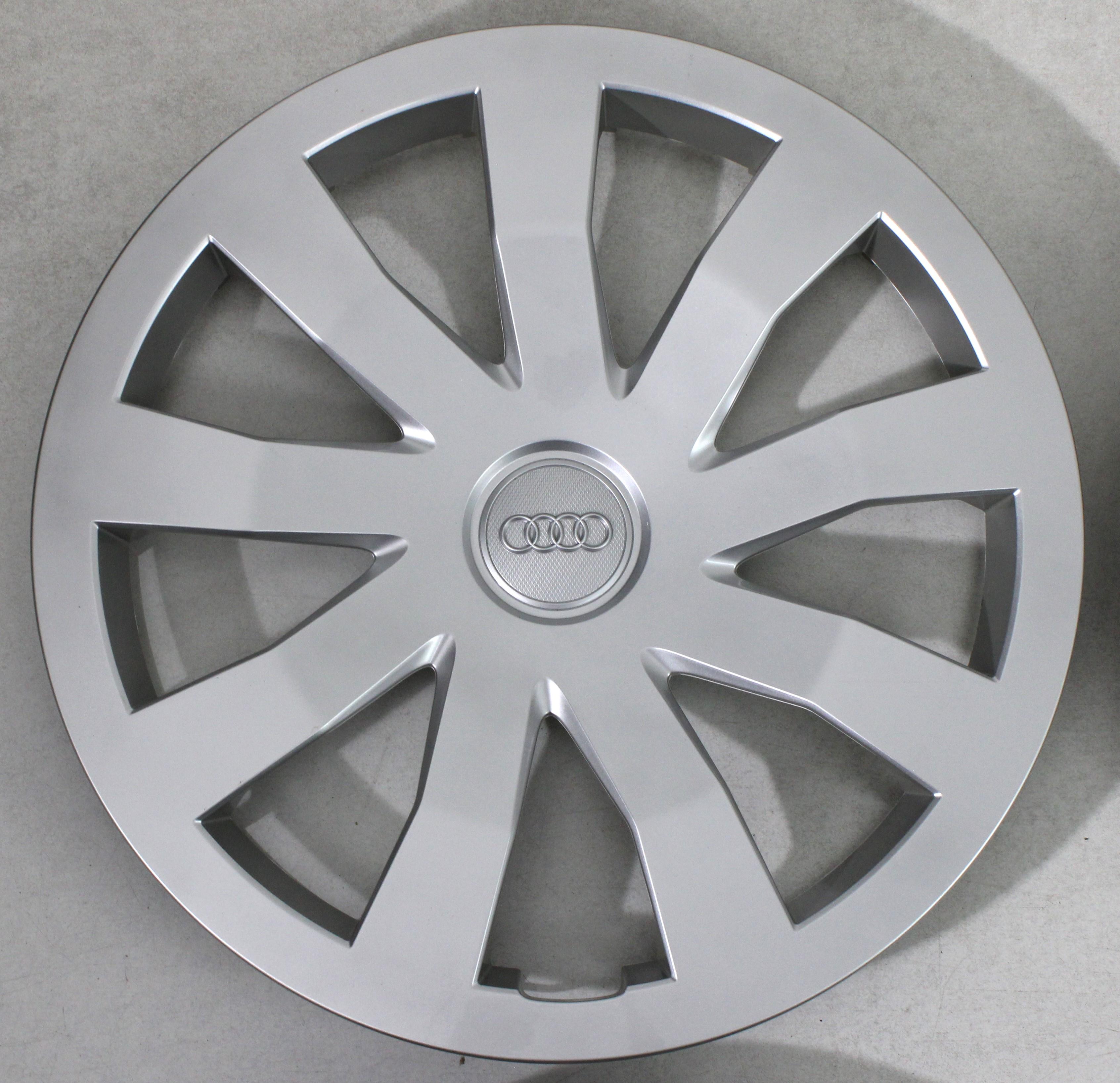 4 ORIGINAL 15" RADKAPPEN RADZIERBLENDEN AUDI A1 GB 82A601147 15 ZOLL