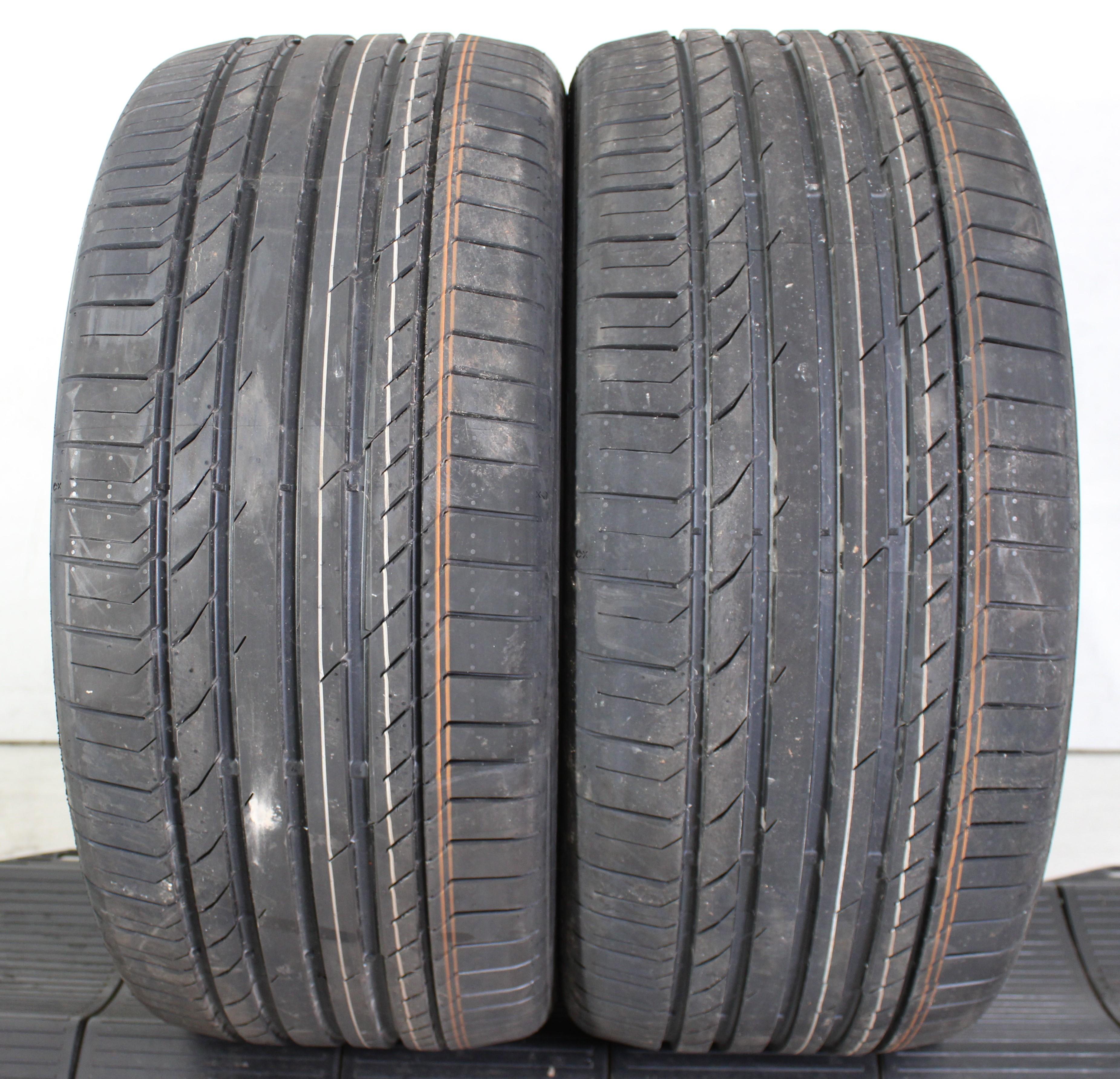 2 x 285/40R21 109Y Sommerreifen Continental Sport Contact 5 AO Volles Profil 2019 NEU FREIHAUS