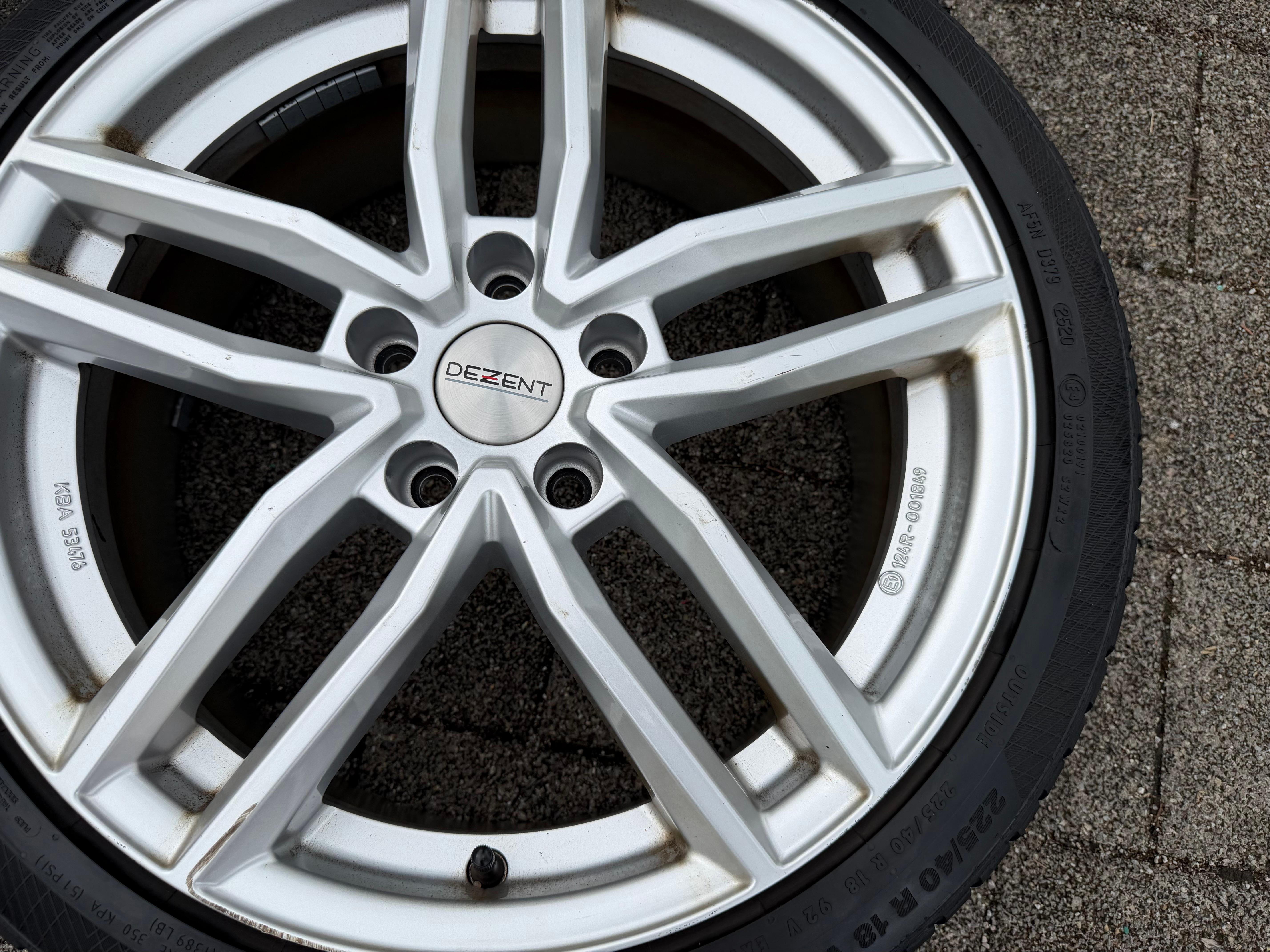 4 ALUFELGEN 18" AUDI A3 SEAT LEON SKODA OCTAVIA VW GOLF 7 8 7,5x18 ET51