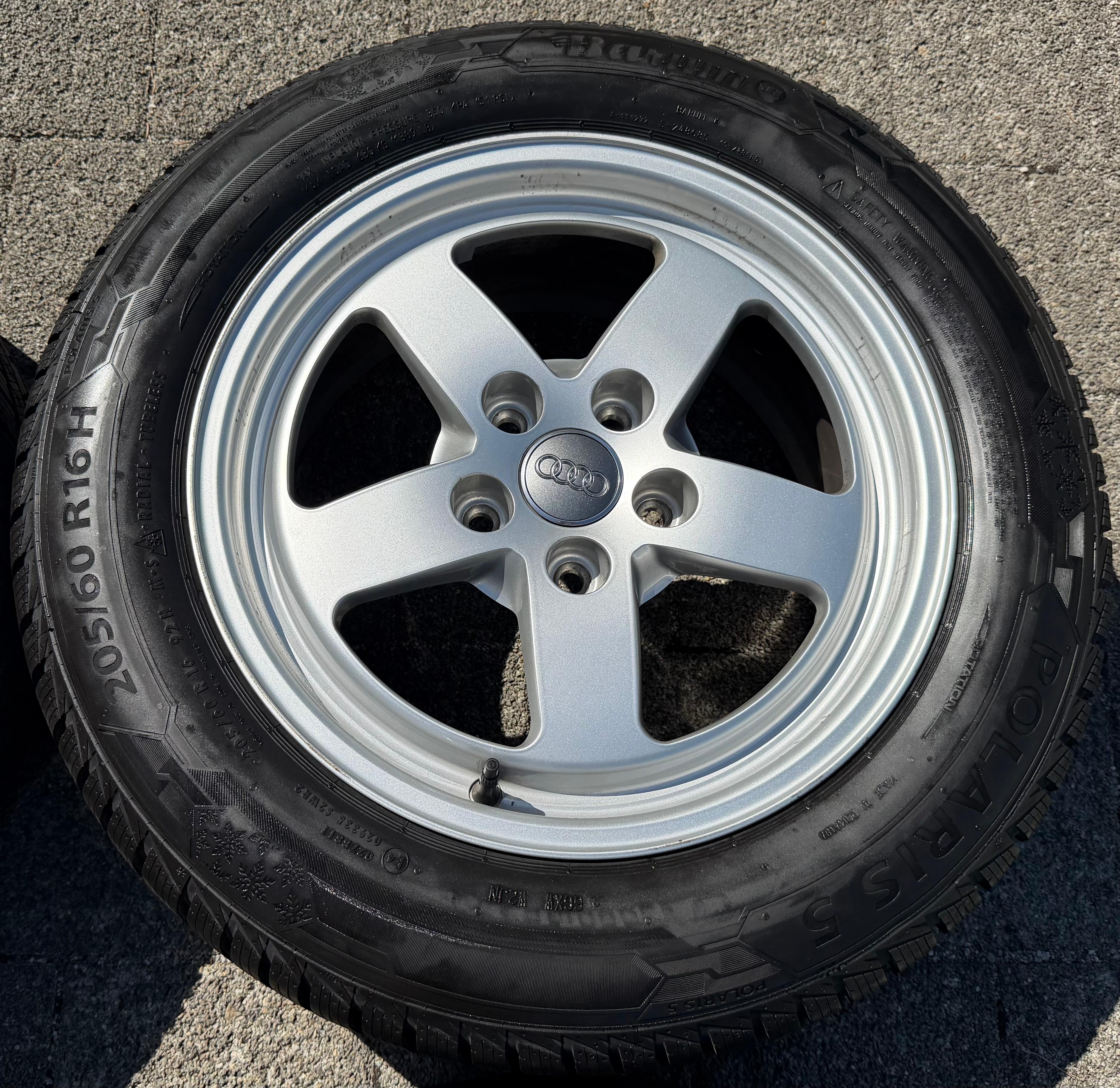 4 RUEDAS DE ALEACIÓN ORIGINALES DE INVIERNO PARA AUDI A4 B9 8W 205/60R16 92H 8W0601025 2022