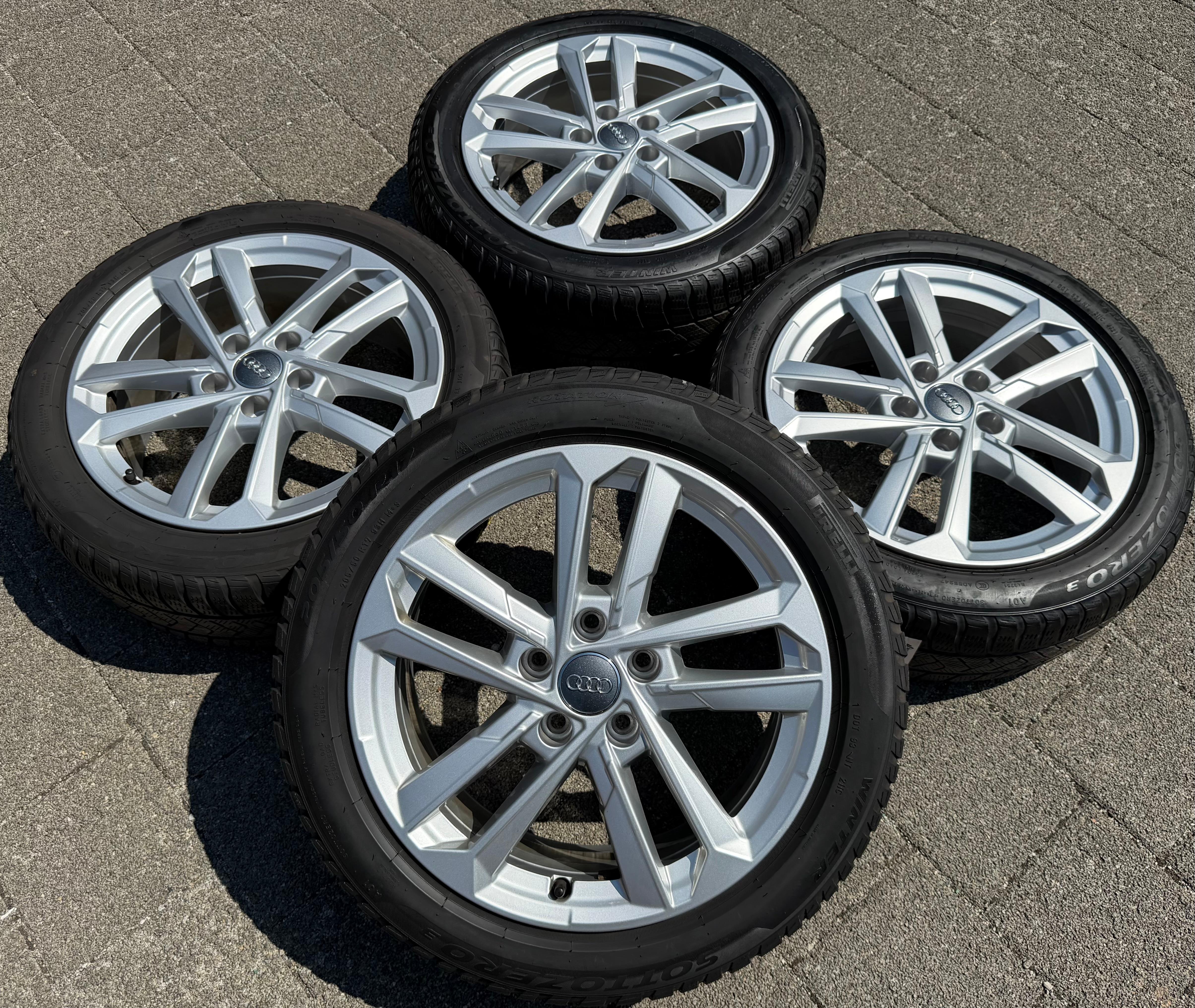 4 Original 17" Alufelgen Felgen Audi A3 8Y 8Y0601025L 6,5x17 ET43