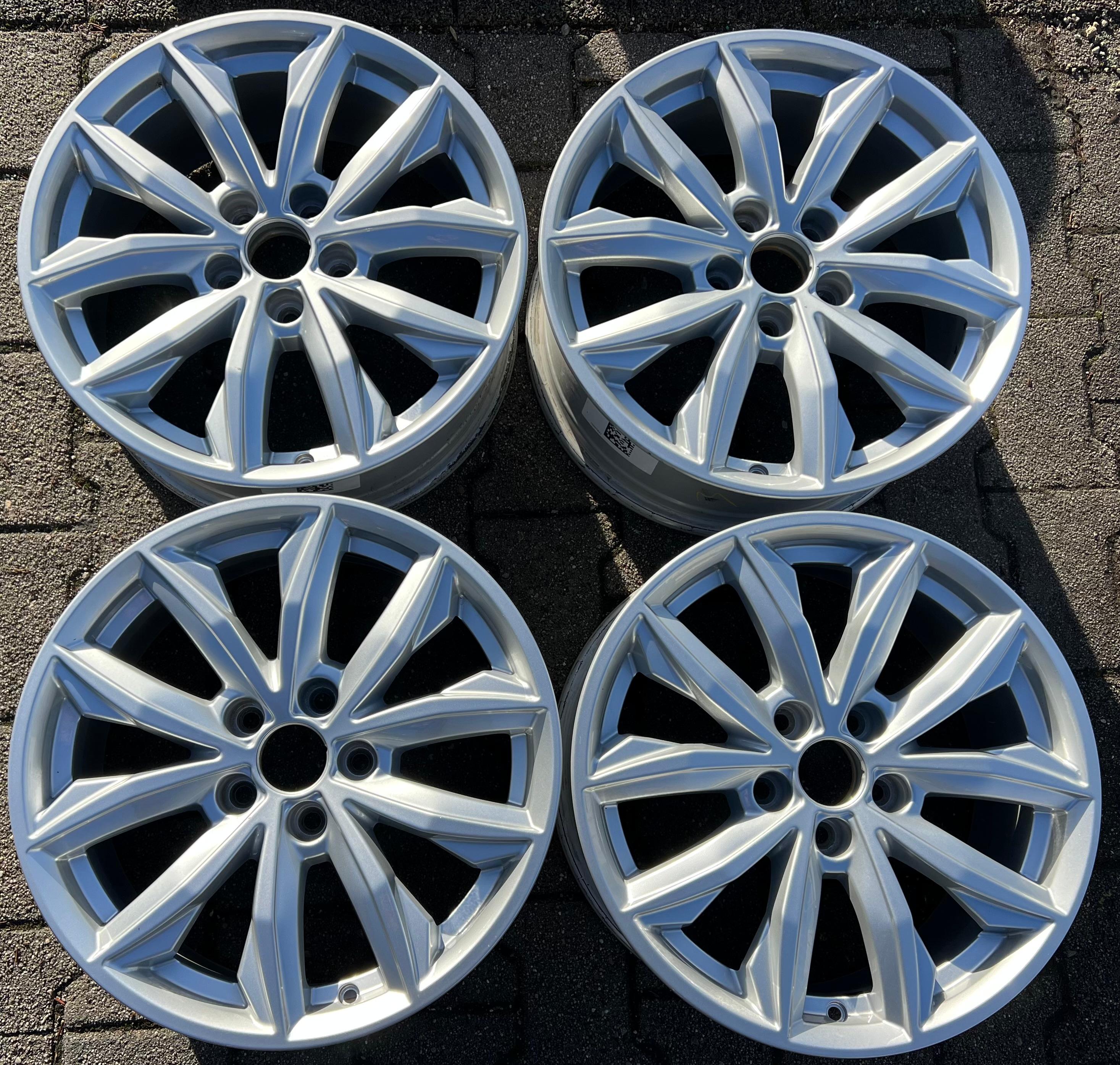 4 ORIGINAL 17" ALUFELGEN AUDI Q5 FY 80A601025J 7x17 ET34 FELGEN FREIHAUS
