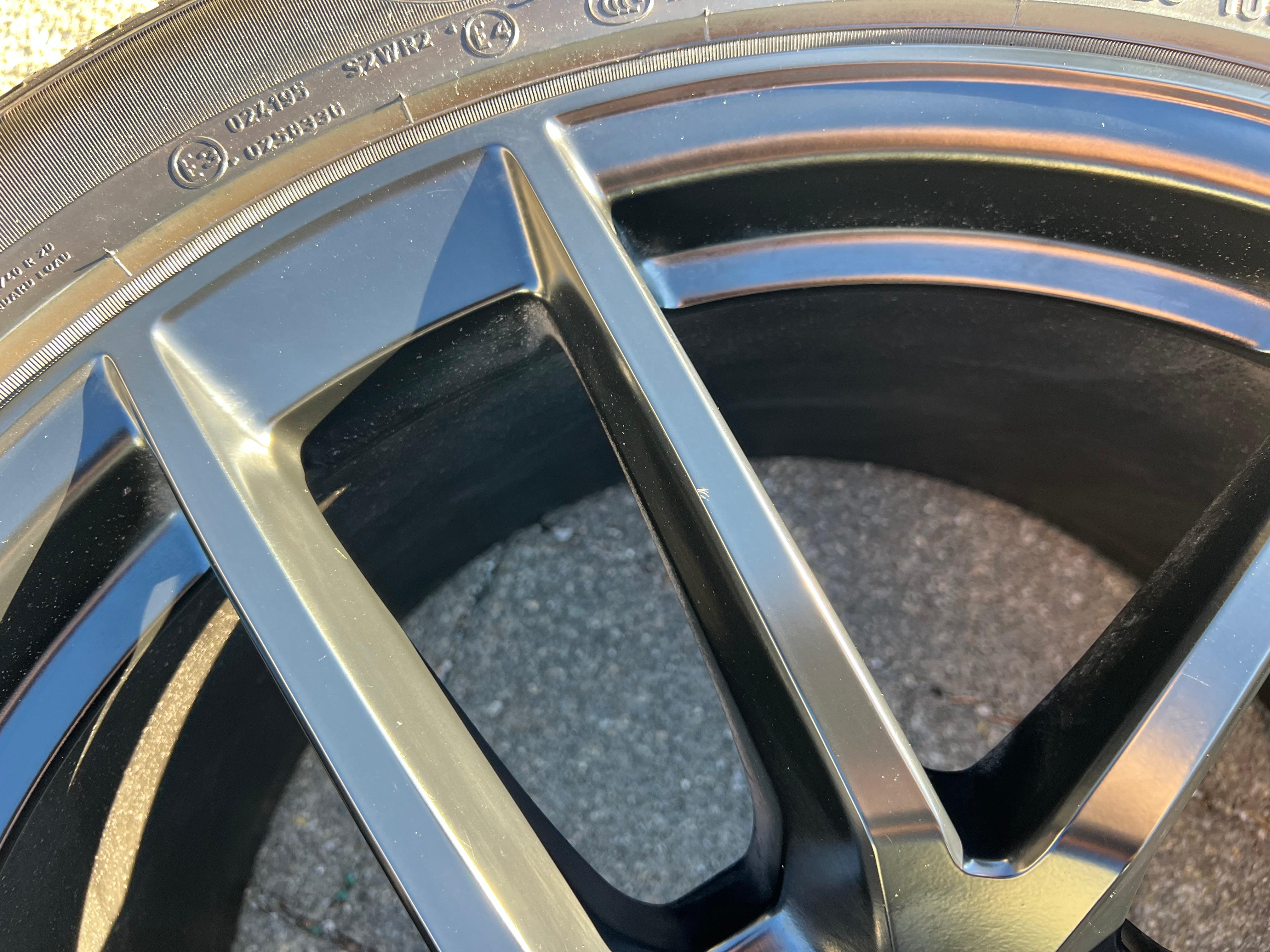 4 RUEDAS DE ALEACIÓN ORIGINALES DE 20" DE INVIERNO PARA PORSCHE MACAN 265/45R20 104V 295/40R20 106V RDKS