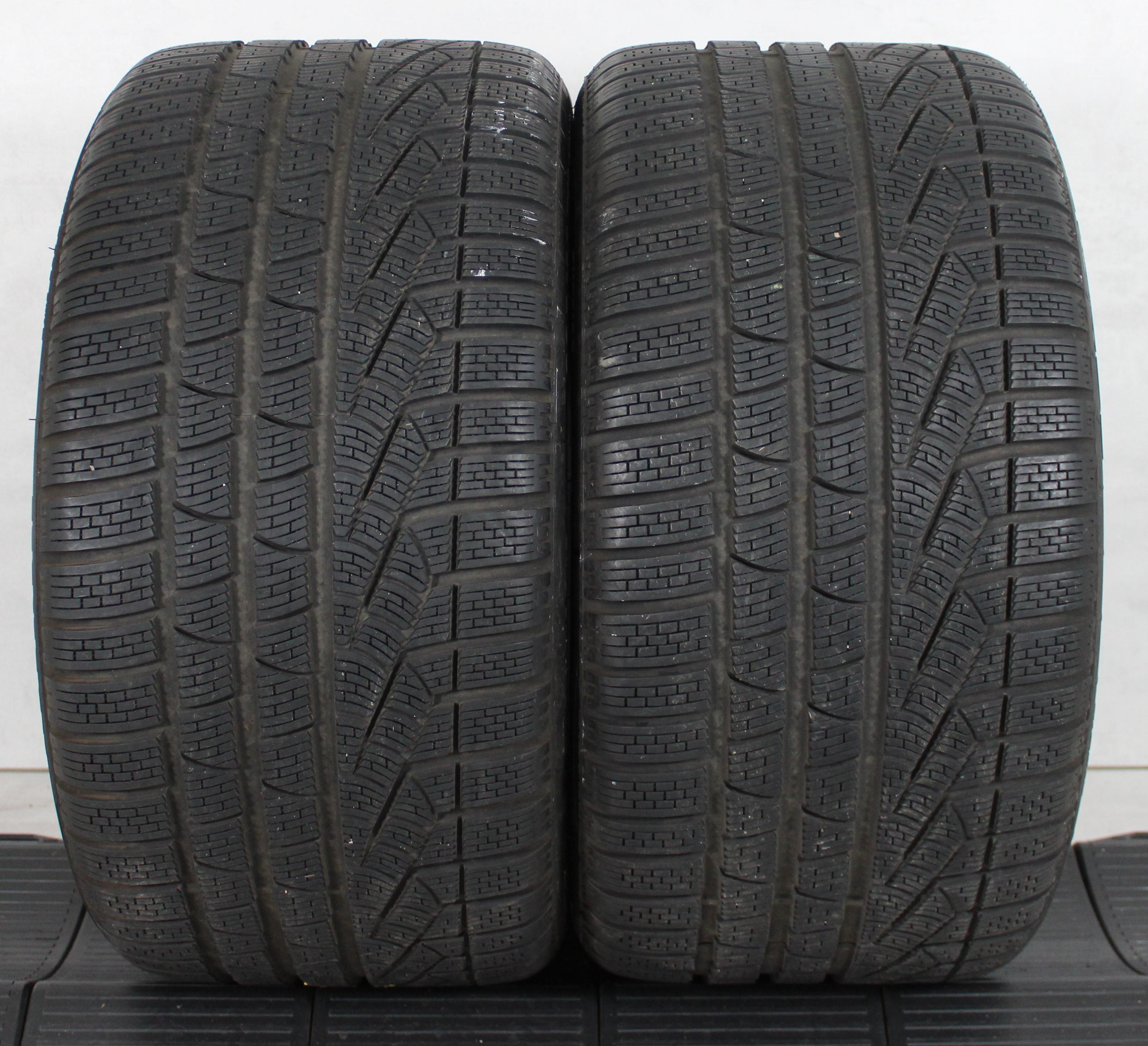 2 x 295/35R19 100V Winterreifen Pirelli Sottozero Winter 240 Serie 2 6,5-7mm 2015 N0