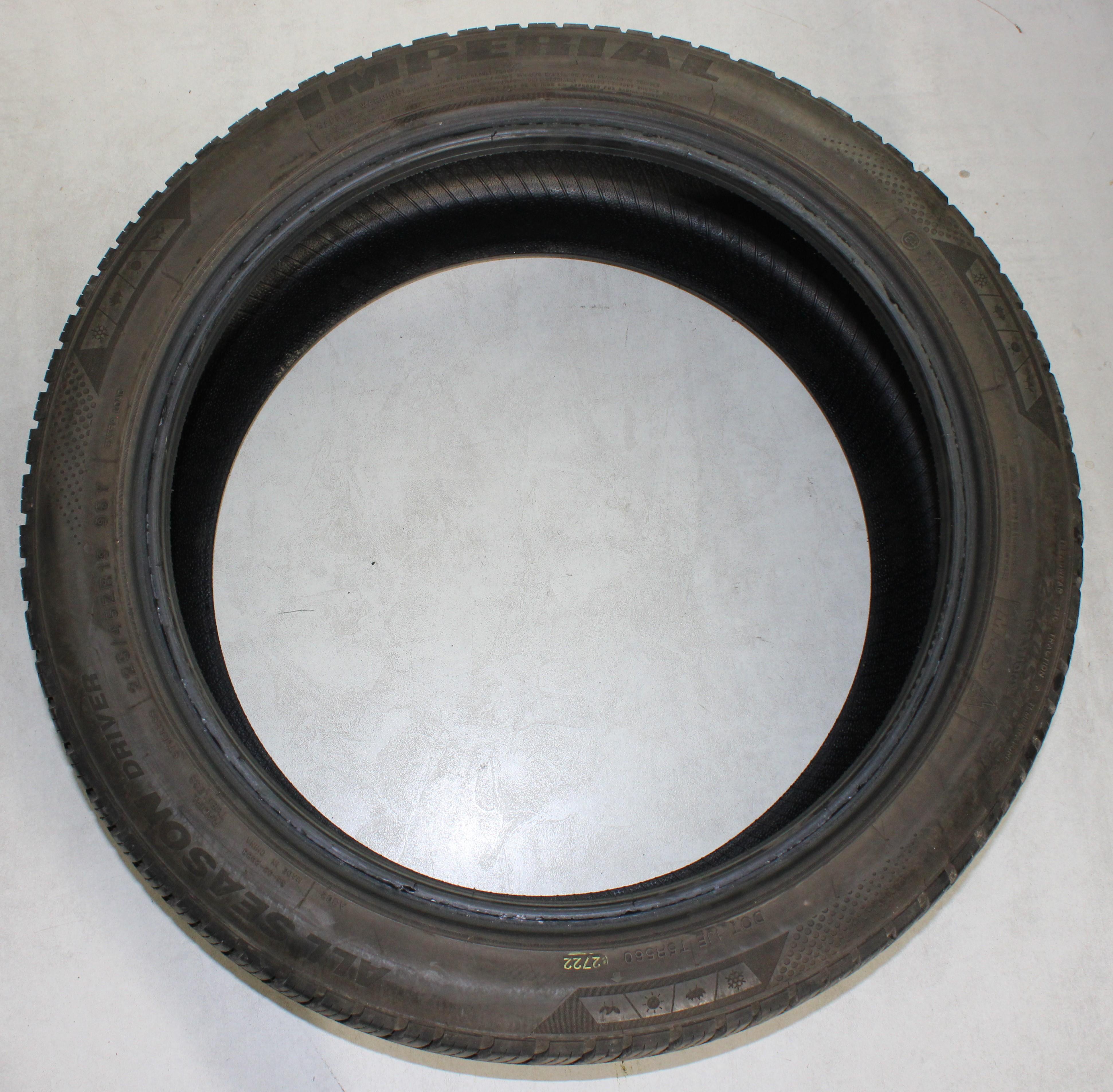 4 x 225/45R19 96Y Ganzjahresreifen Imperial All Season Driver 6-6,5mm 2022 XL