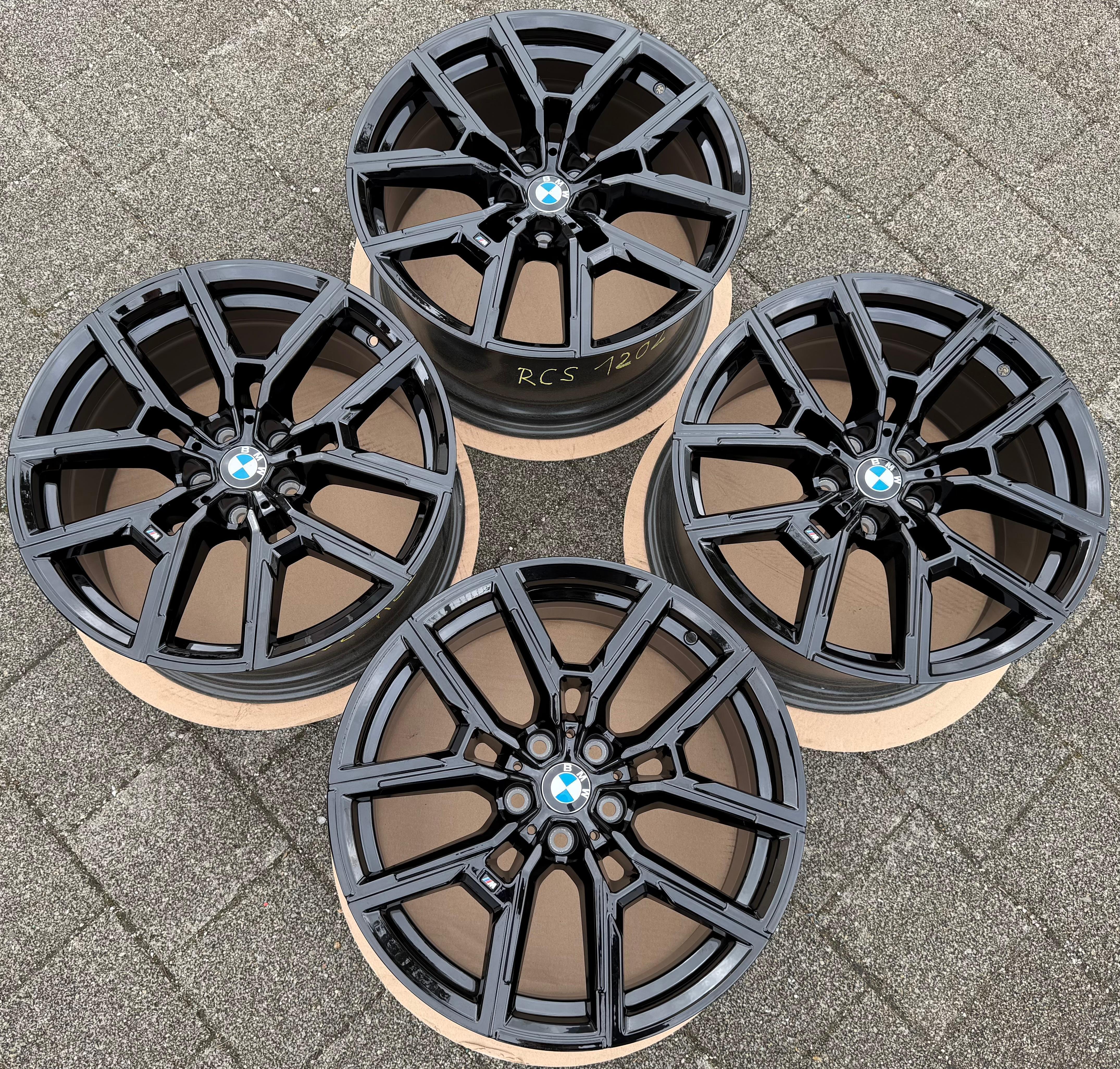 4 jantes alu d'origine 19 pouces BMW Série 4 Gran Coupé G26 i4 Styling 859M avec système de surveillance de la pression des pneus (TPMS), neuves