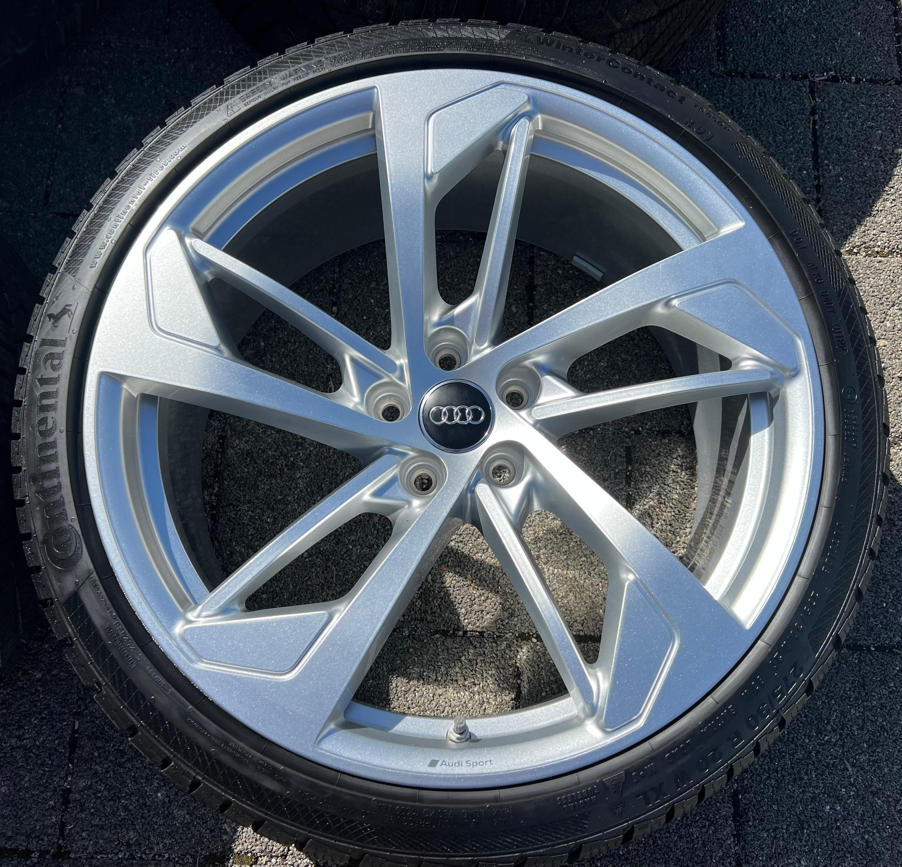 4 LLANTAS DE ALEACIÓN ORIGINALES DE 20" PARA INVIERNO AUDI RS4 RS5 8W 275/30R20 97W 8W0601025CN ENVÍO GRATUITO