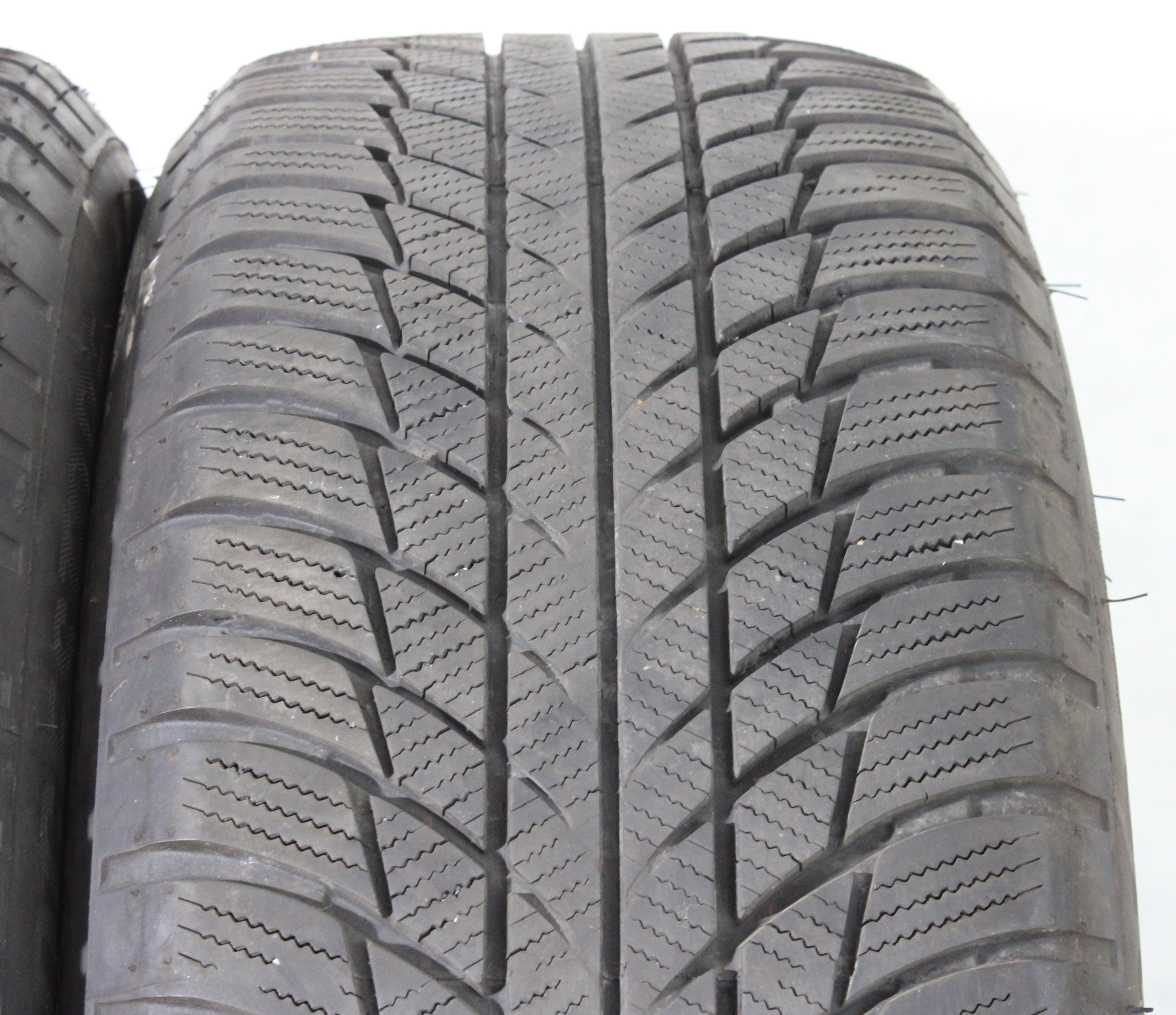 2 x 225/55R17 97H Winterreifen Bridgestone Blizzak LM001 * Runflat 6,5-7mm 2023