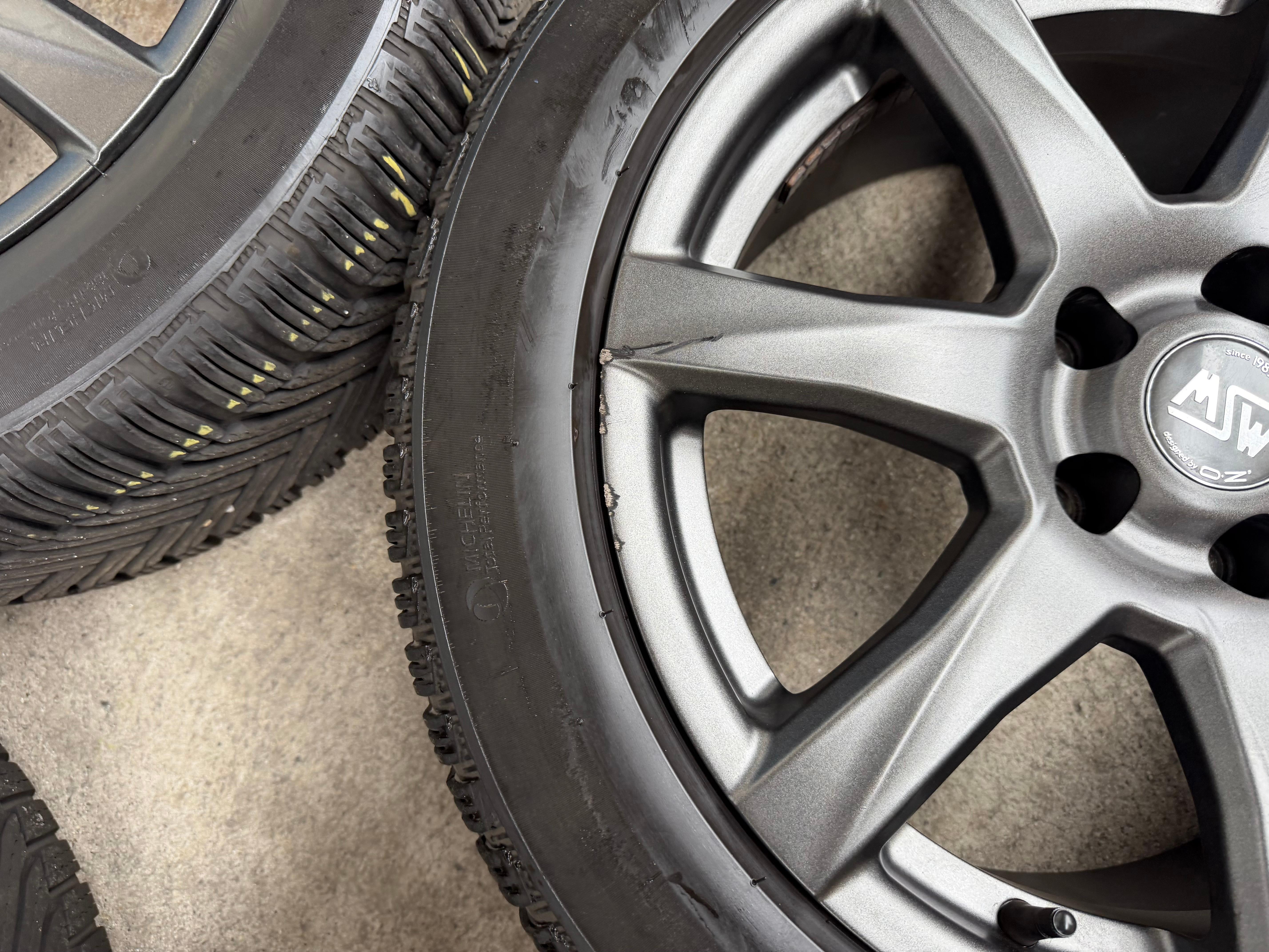 4 Alu 17" Winterräder Audi A4 8K B8 225/50R17 98V Michelin Alpin