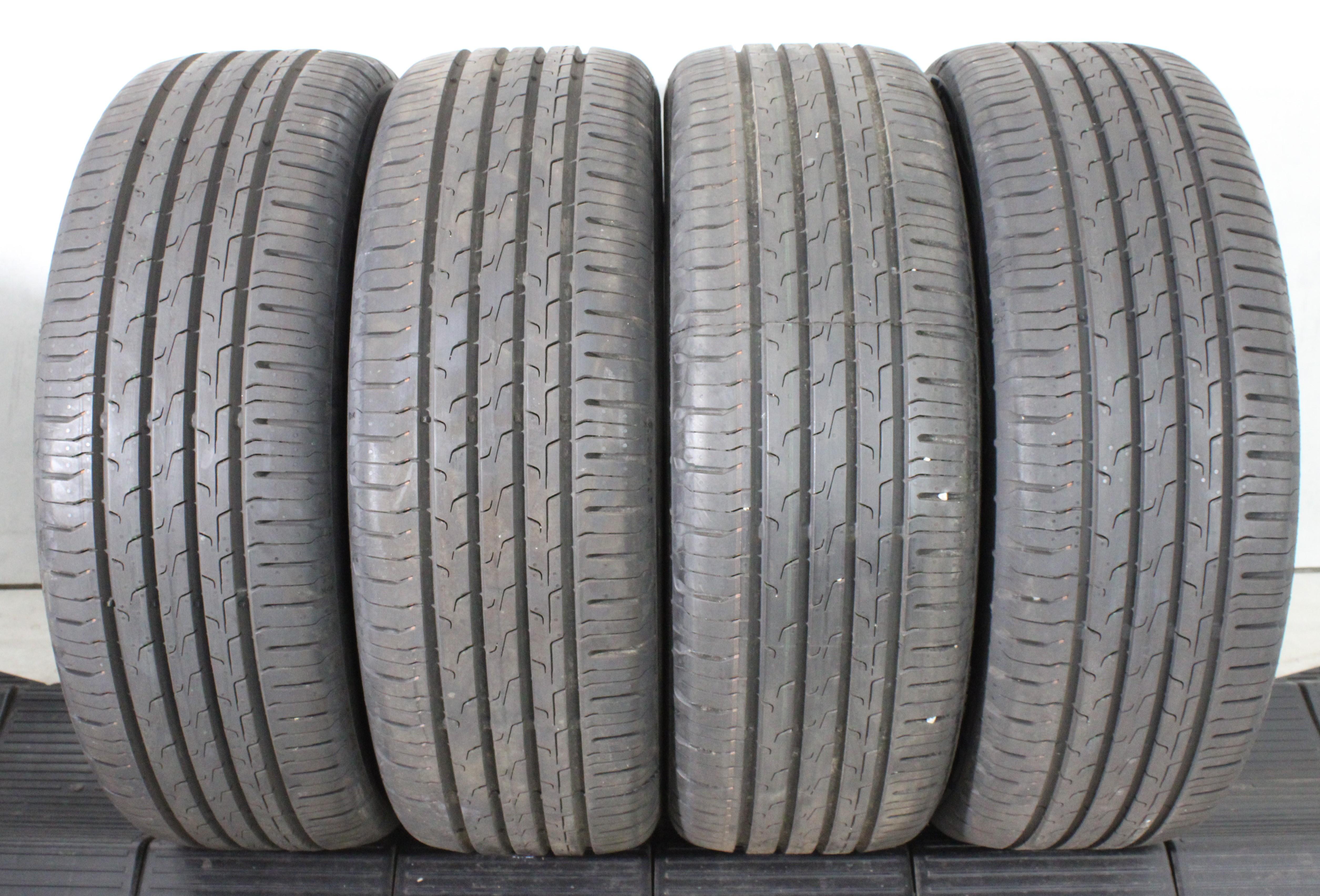 4 x 195/55R16 87V Sommerreifen Continental Eco Contact 6 Volles Profil 2022
