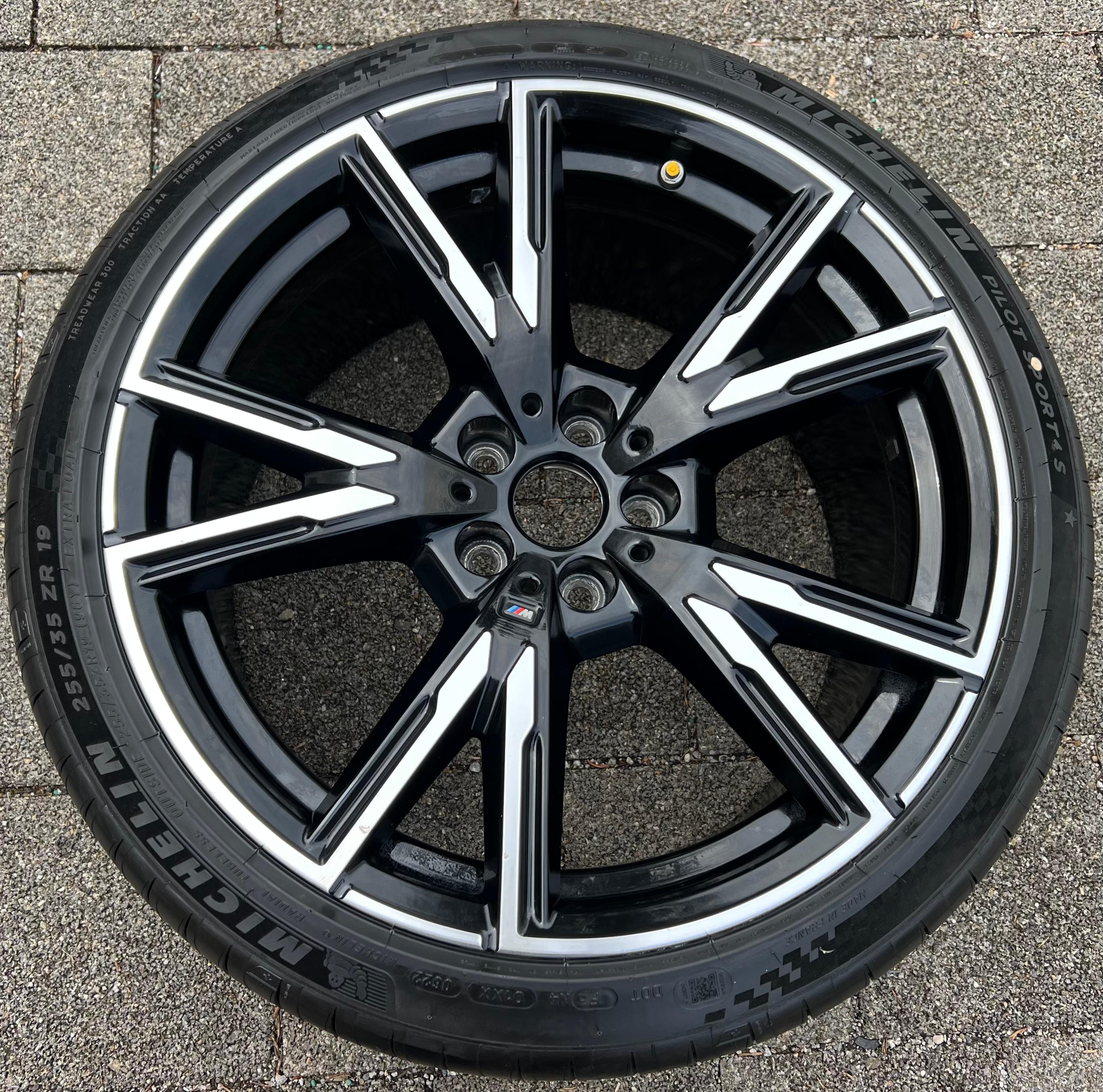 1 ORIGINELE 19" ALUMINIUM VELG BMW 2-SERIE COUPÉ G42 1543824 9,5x19 ET35 M893 893 M