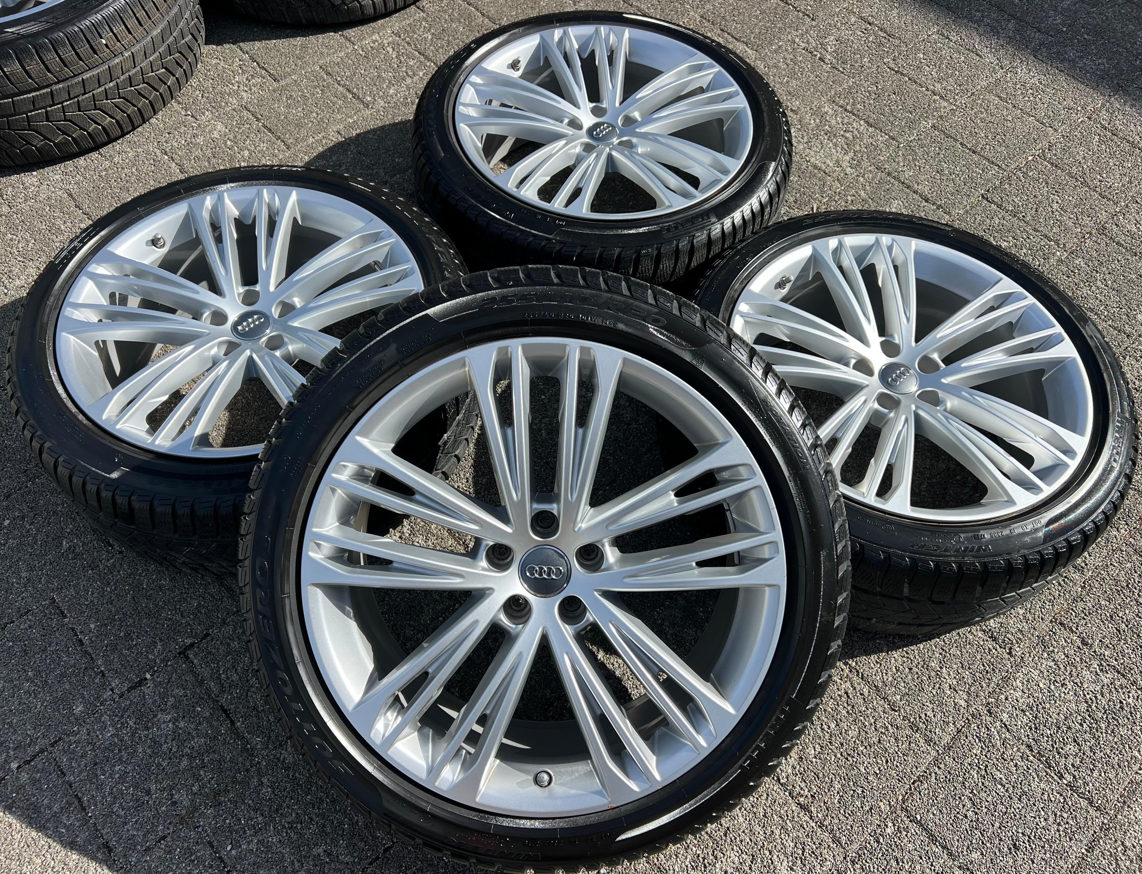 4 ORIGINAL 20" ALU WINTERRÄDER AUDI A7 4K 4K8601025F 255/40R20 101W RDKS FREIHAUS