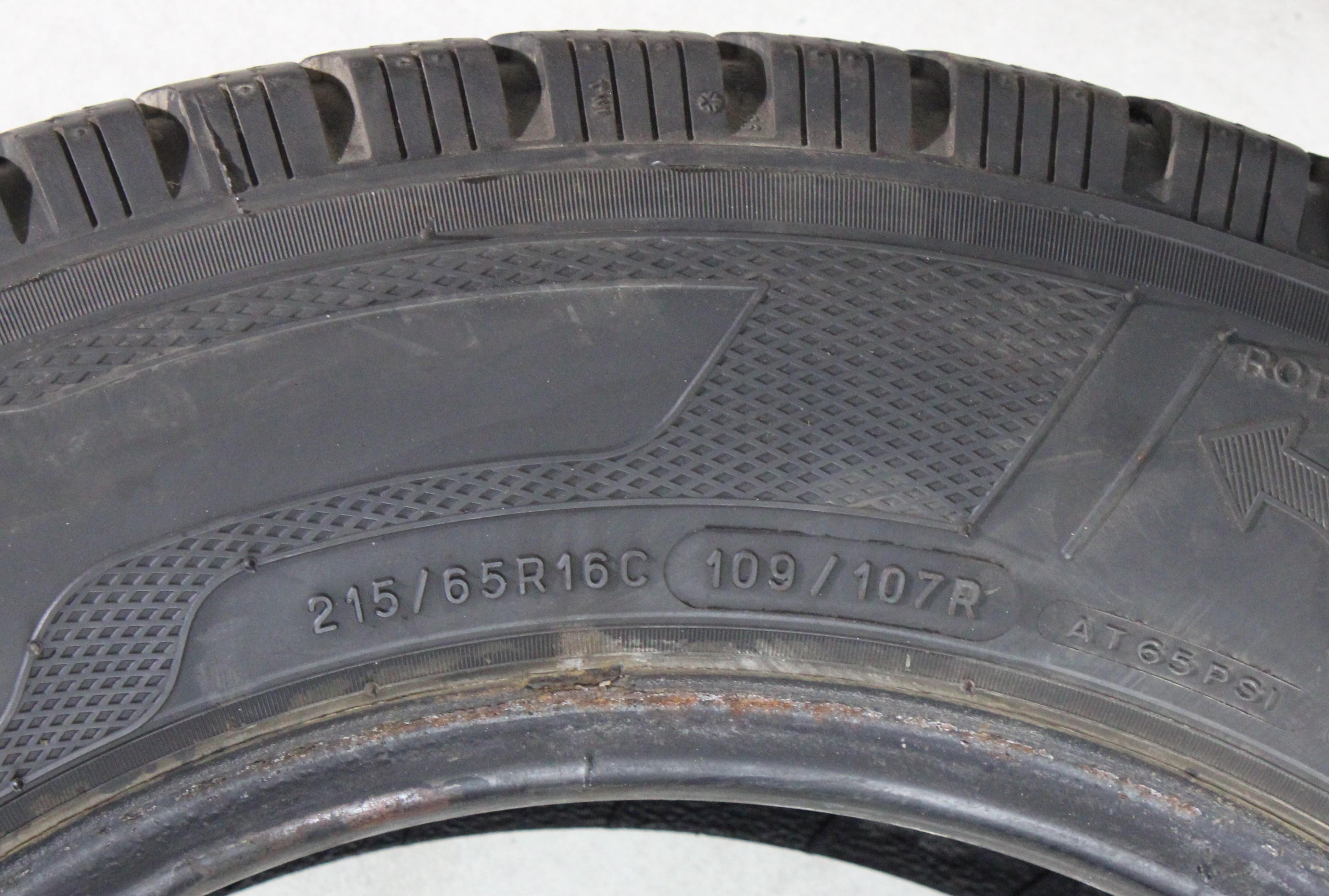 2 x 215/65R16C 109/107R Winterreifen Kleber Transalp 2 5mm 2019