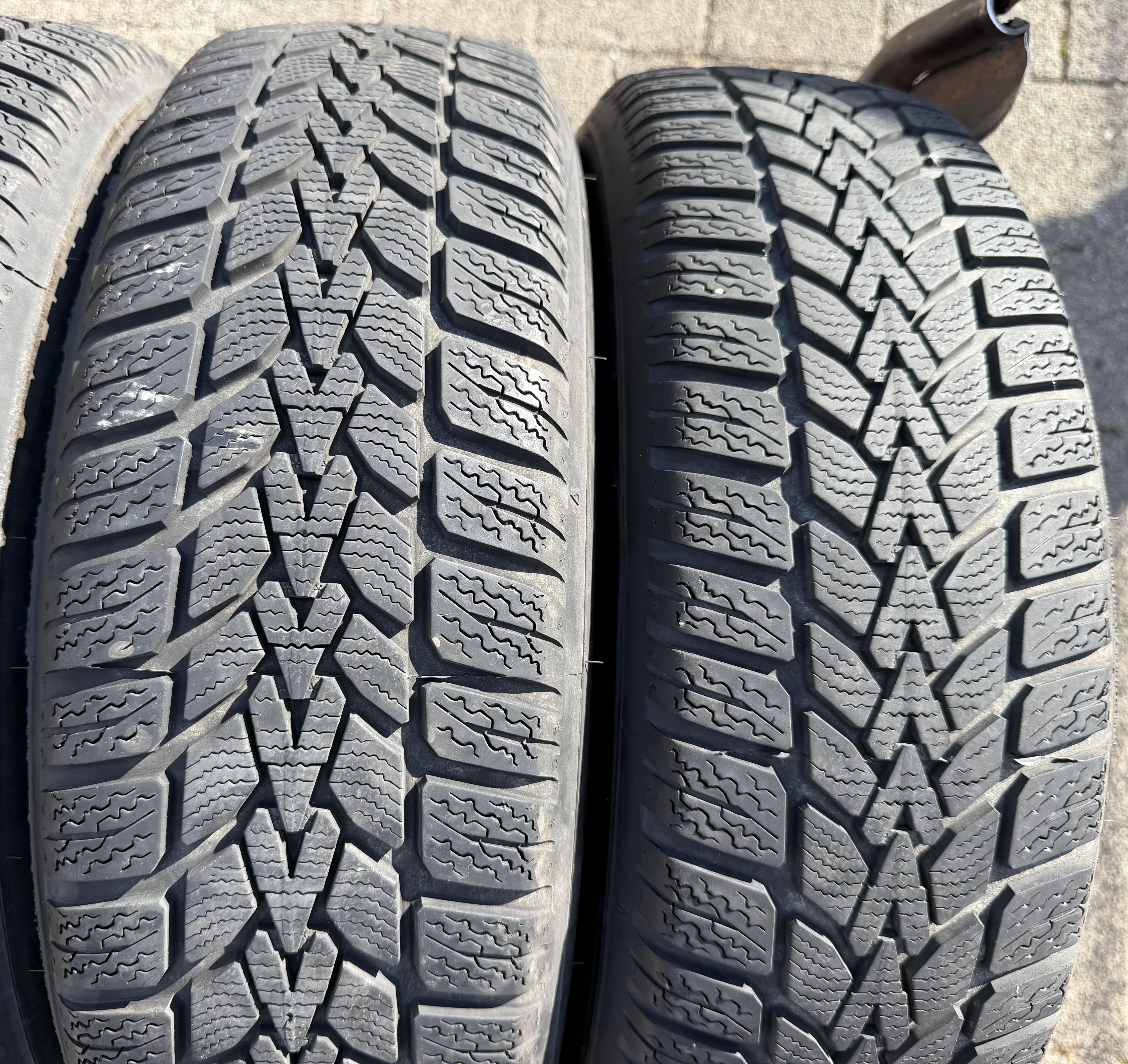 4 Original Winterräder Smart 453 165/65R15 81T 185/60R15 84T Dunlop RDKS