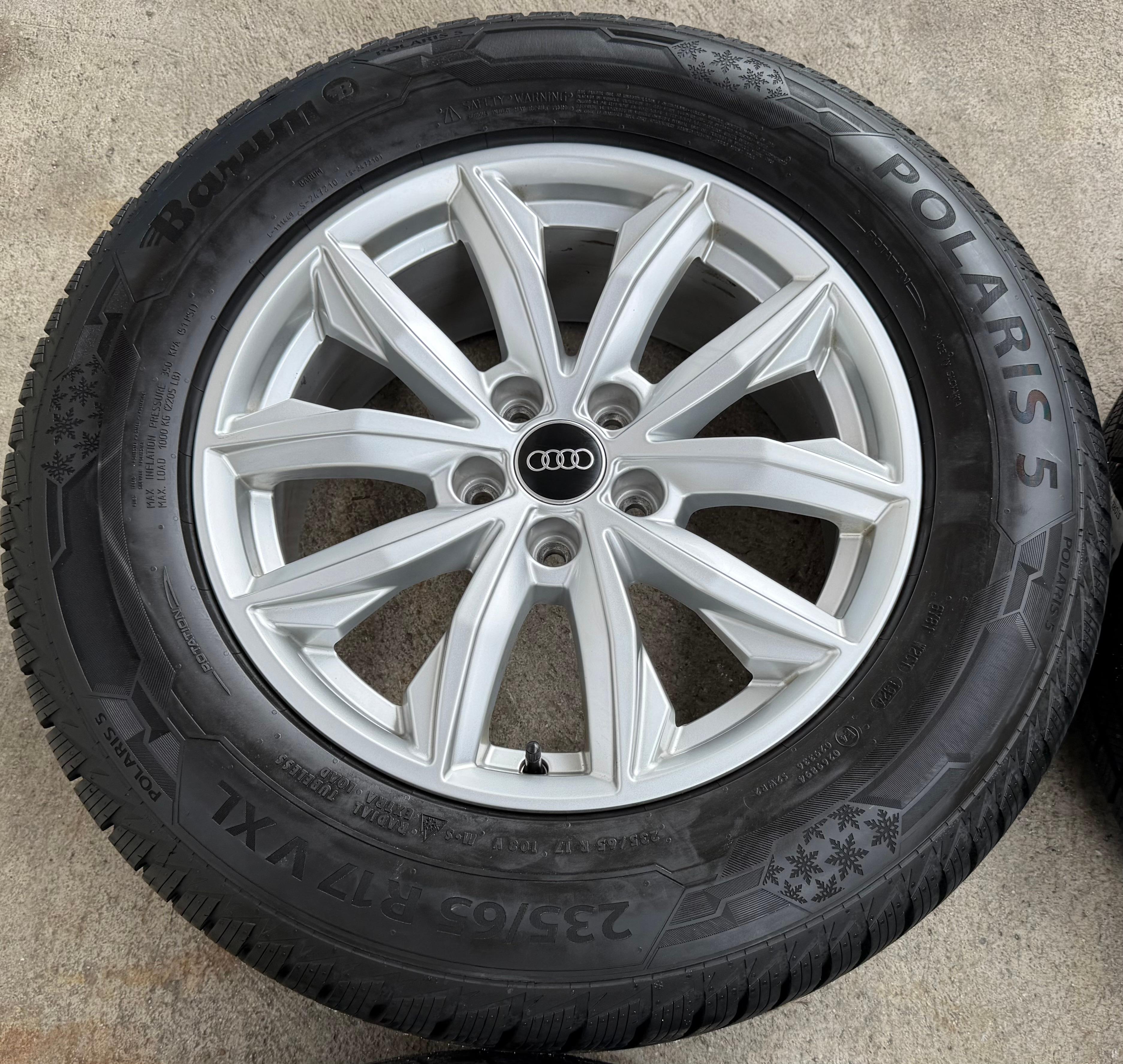 4 Original 17" Alu Winterräder Audi Q5 FY 80A601025J 7x17 ET34 235/65R17 108V 2024