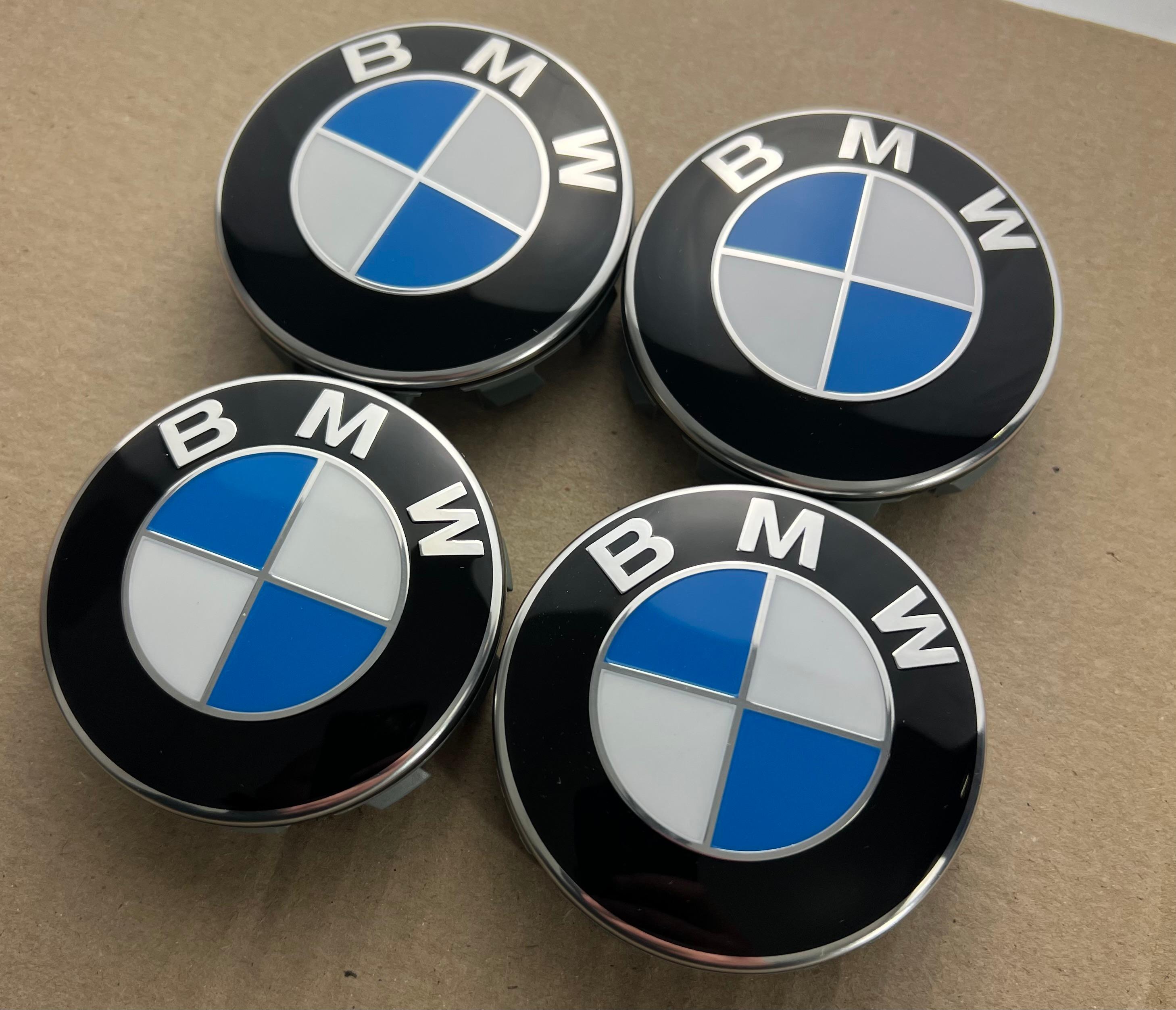 4 ORIGINAL NABENDECKEL 68MM BMW 1ER REIHE F20 3ER F30 E90 5ER F10 X1 E84 X5 F15