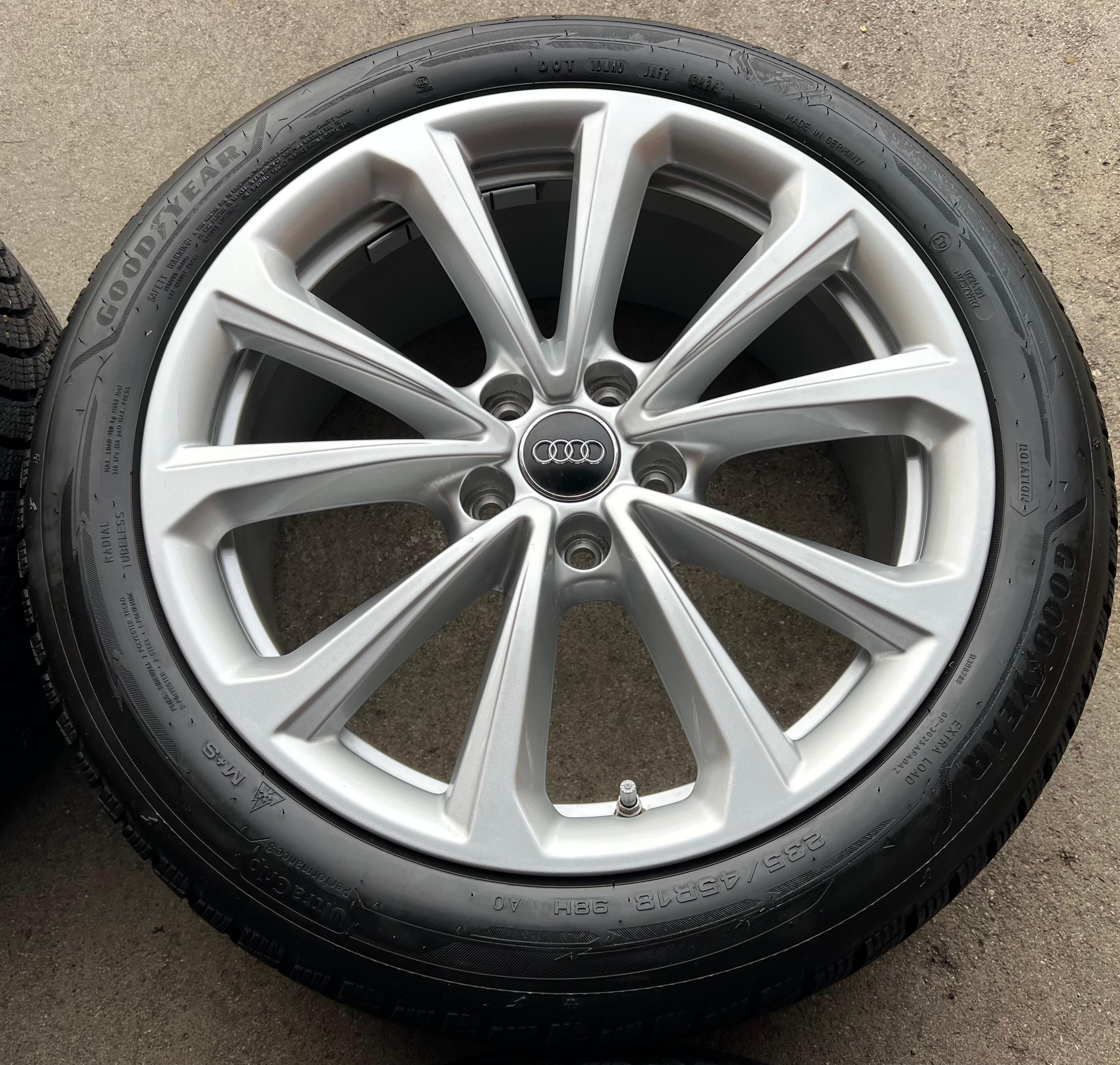 4 ORIGINAL 18" ALU WINTERRÄDER AUDI A5 S5 FU2 B10 8B3601025D 235/45R18 98H 2024