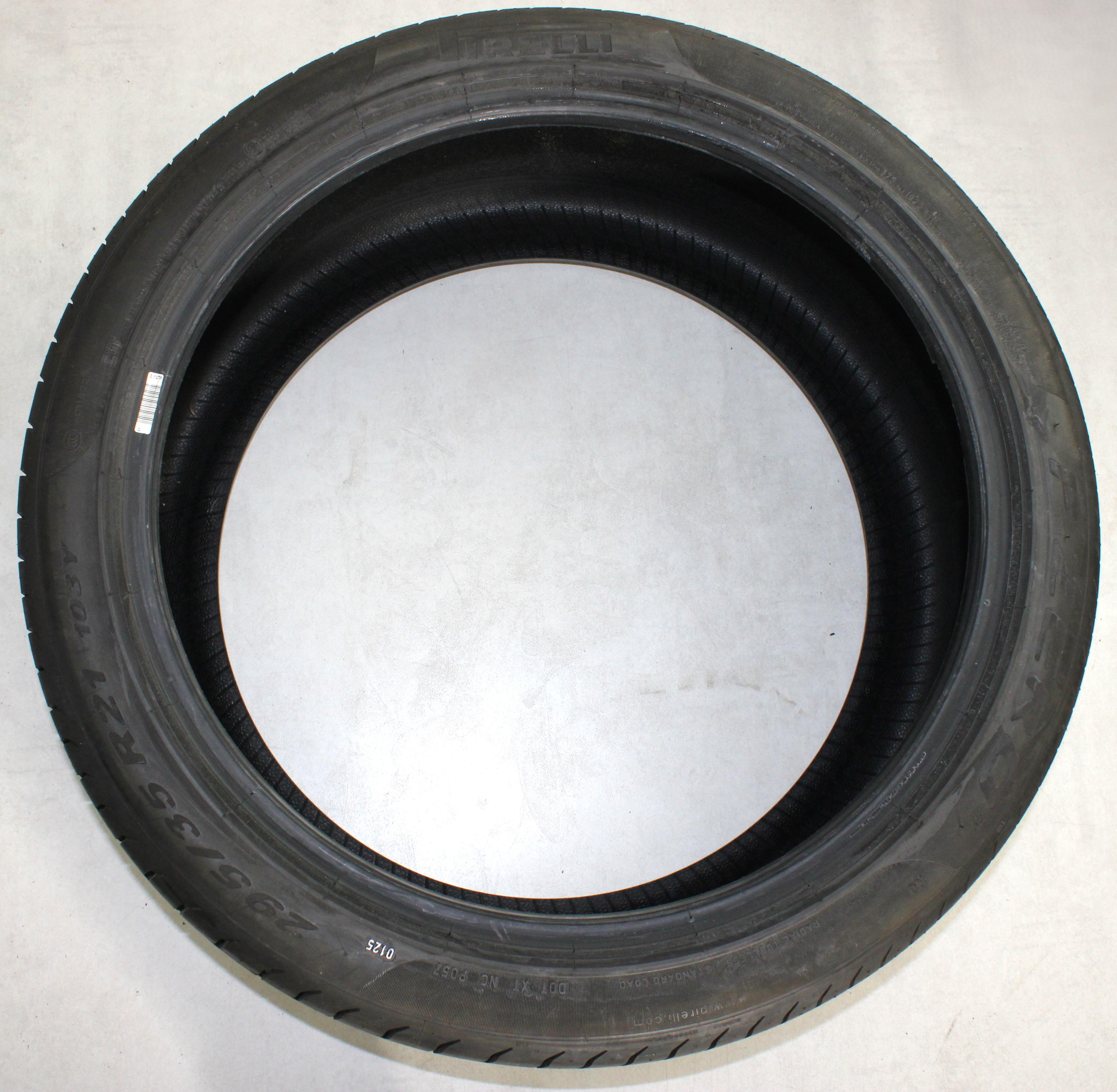 2 x 295/35R21 103Y Sommerreifen Pirelli Pzero N0 Volles Profil 2024/2025