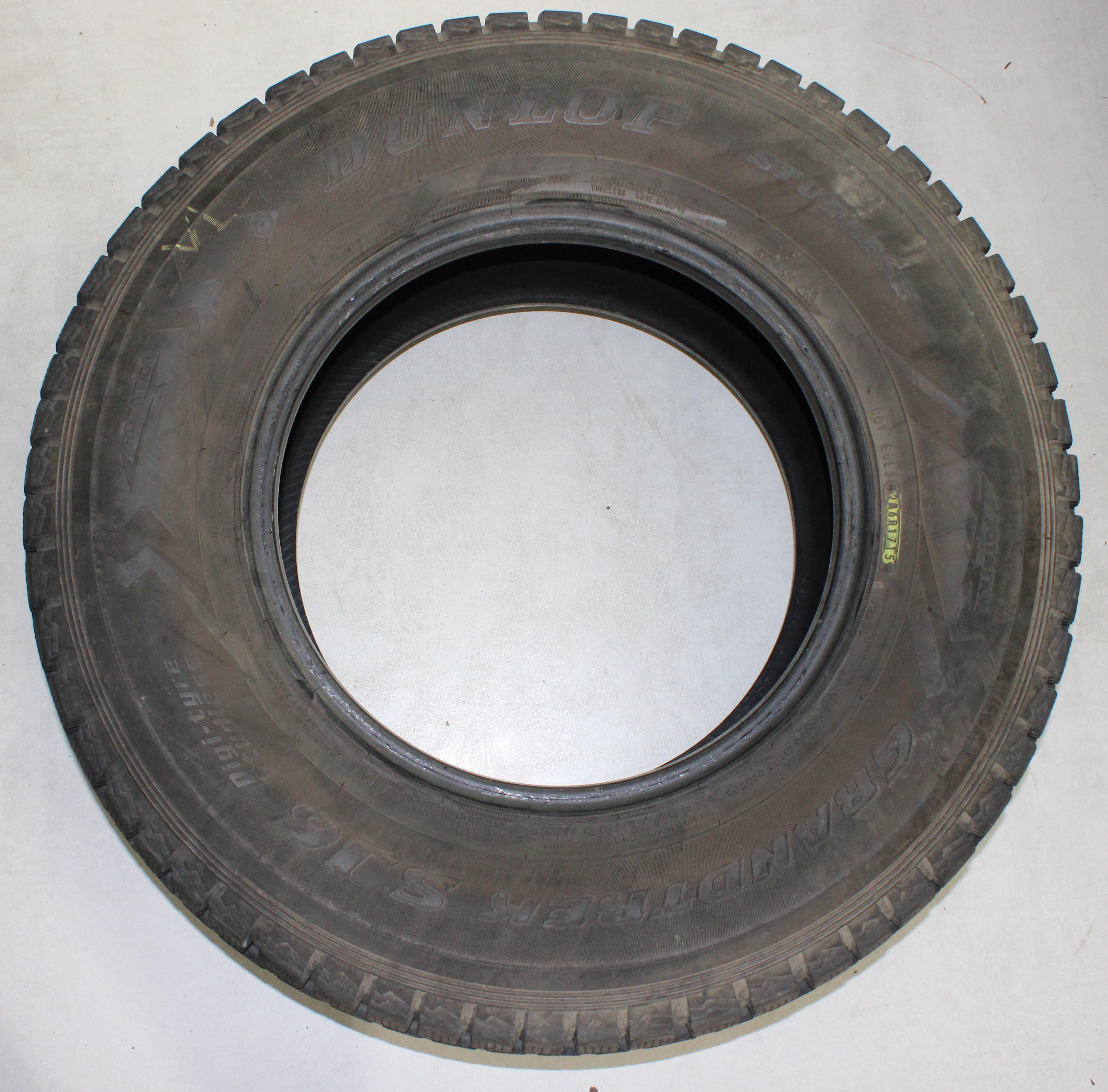 4 x 265/70R16 112Q neumáticos de invierno Dunlop GrandTrek SJ6 9-9,5mm 2x2014/2x2015
