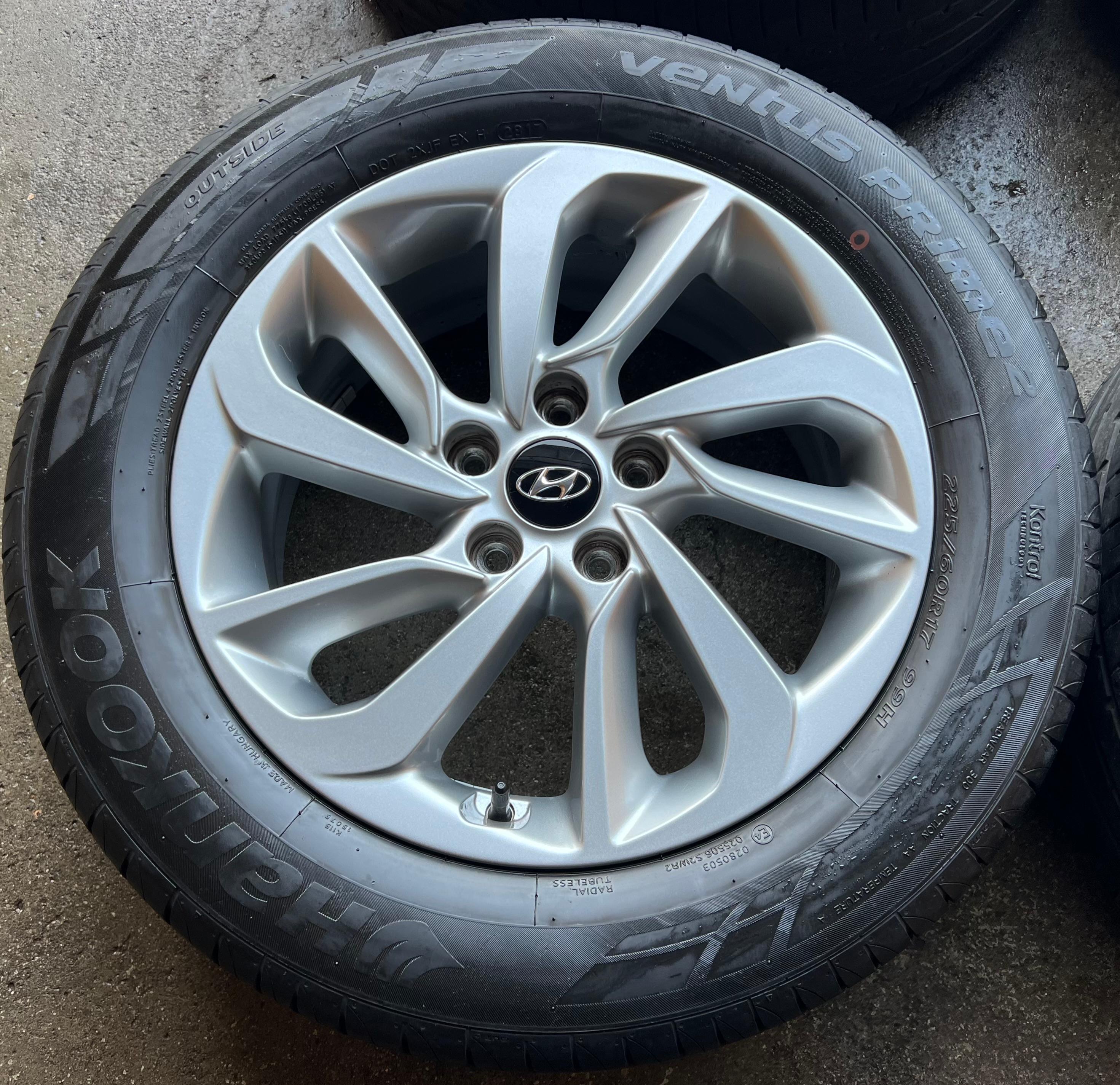 4 CERCHI IN LEGA DA 17" ORIGINALI PER HYUNDAI TUCSON TLE 52910-D7260 RDKS