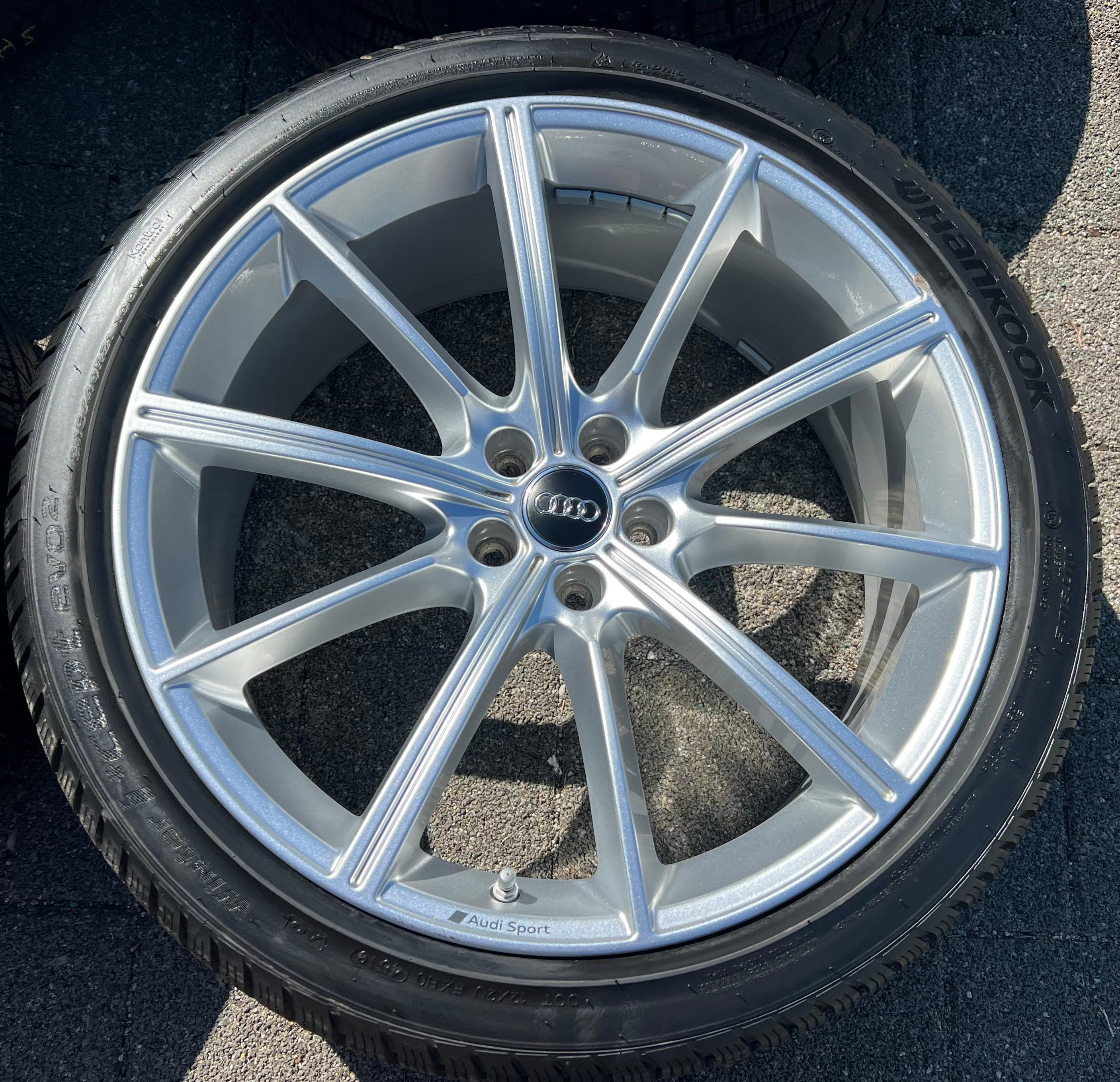 4 ORIGINAL 21" ALU WINTERRÄDER AUDI RS6 AVANT 4K C8 RS7 F2 4K 4K0601025AA FREIHAUS