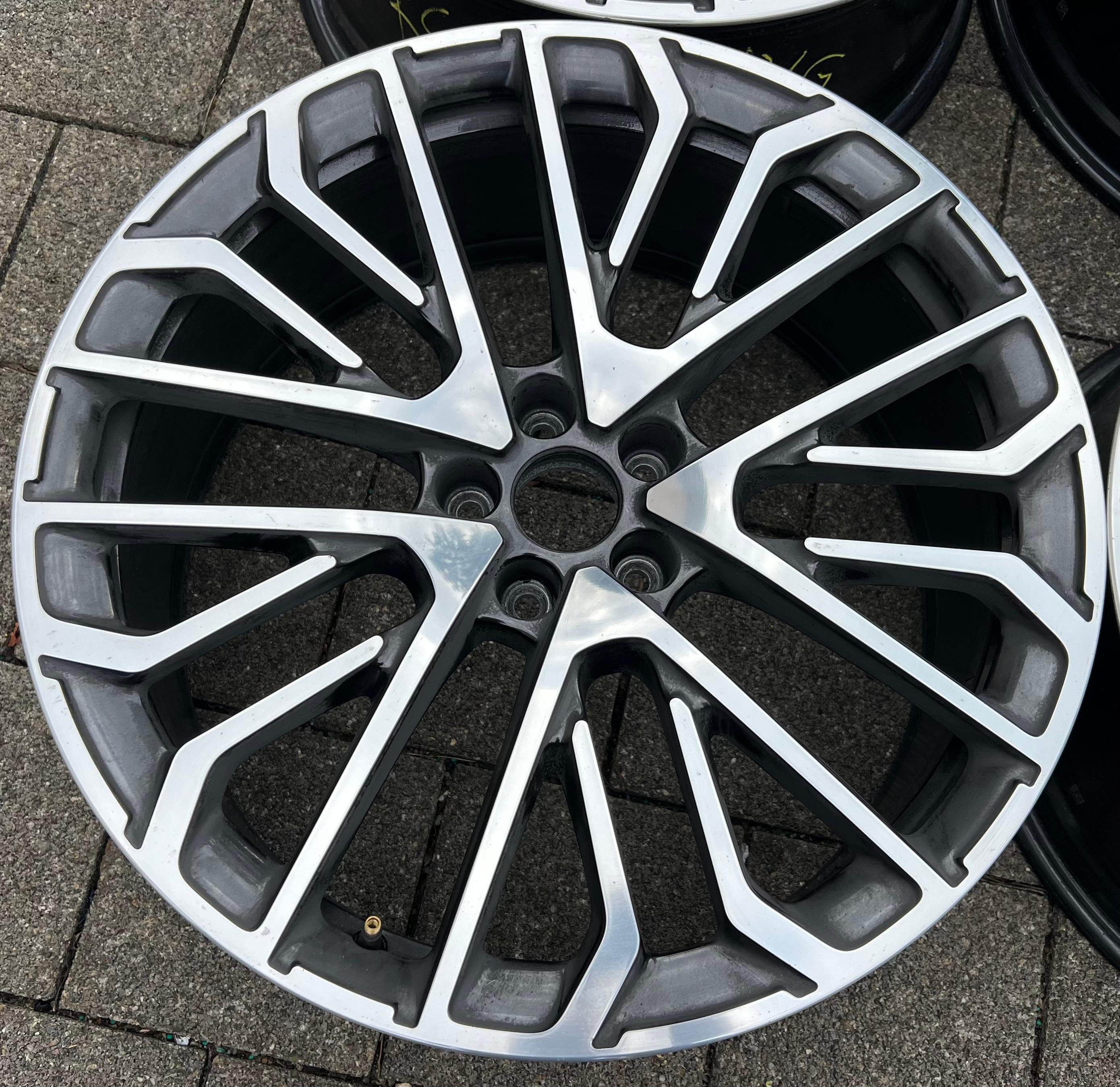 4 llantas de aleación originales de 21" para Audi Q5, color GUN GUB, referencia 8MA601025L, 8x21, ET34, envío gratuito