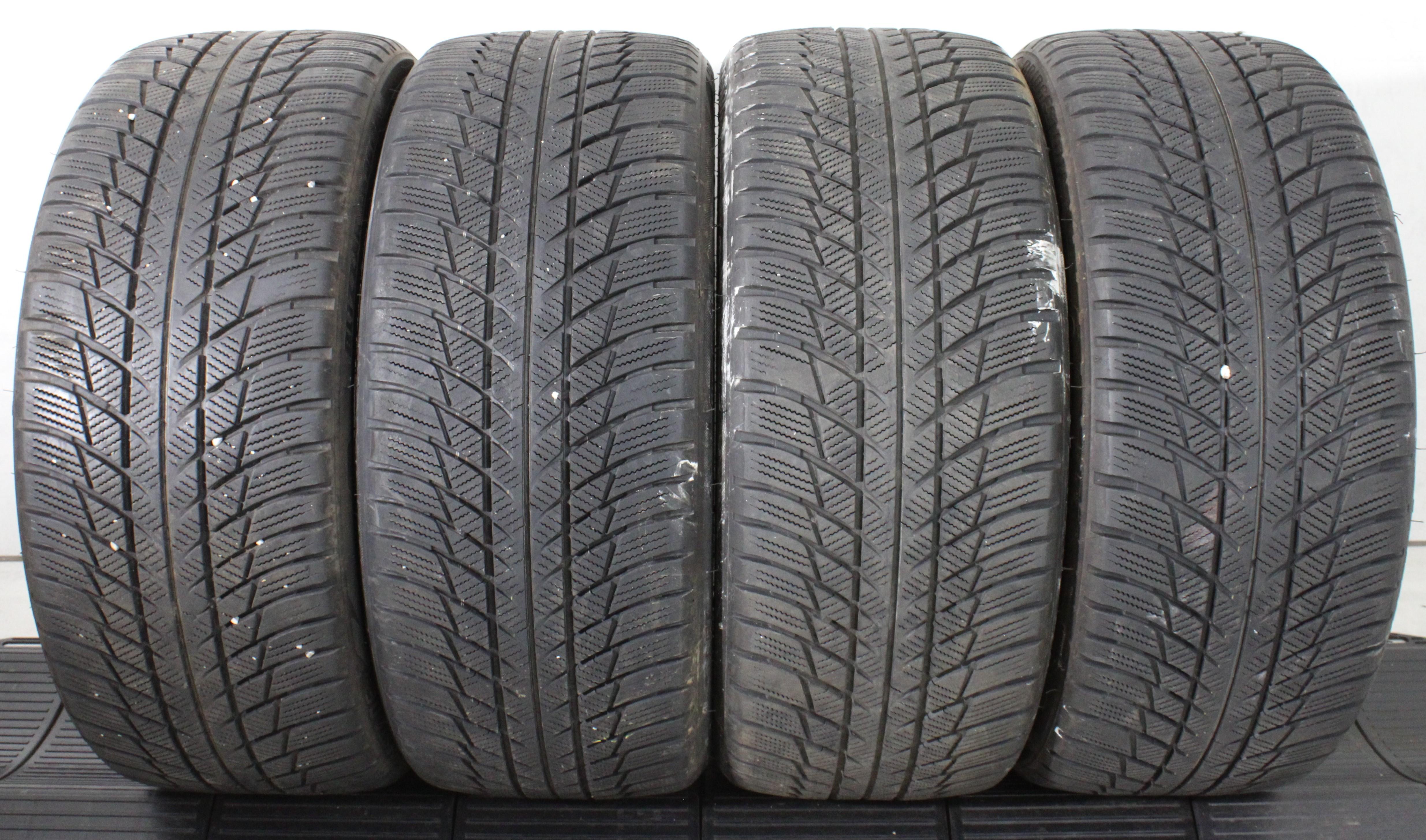 4 x 225/40R18 92V Winterreifen Bridgestone Blizzak LM001 Runflat 5-5,5mm 3x2019/1x2020 *