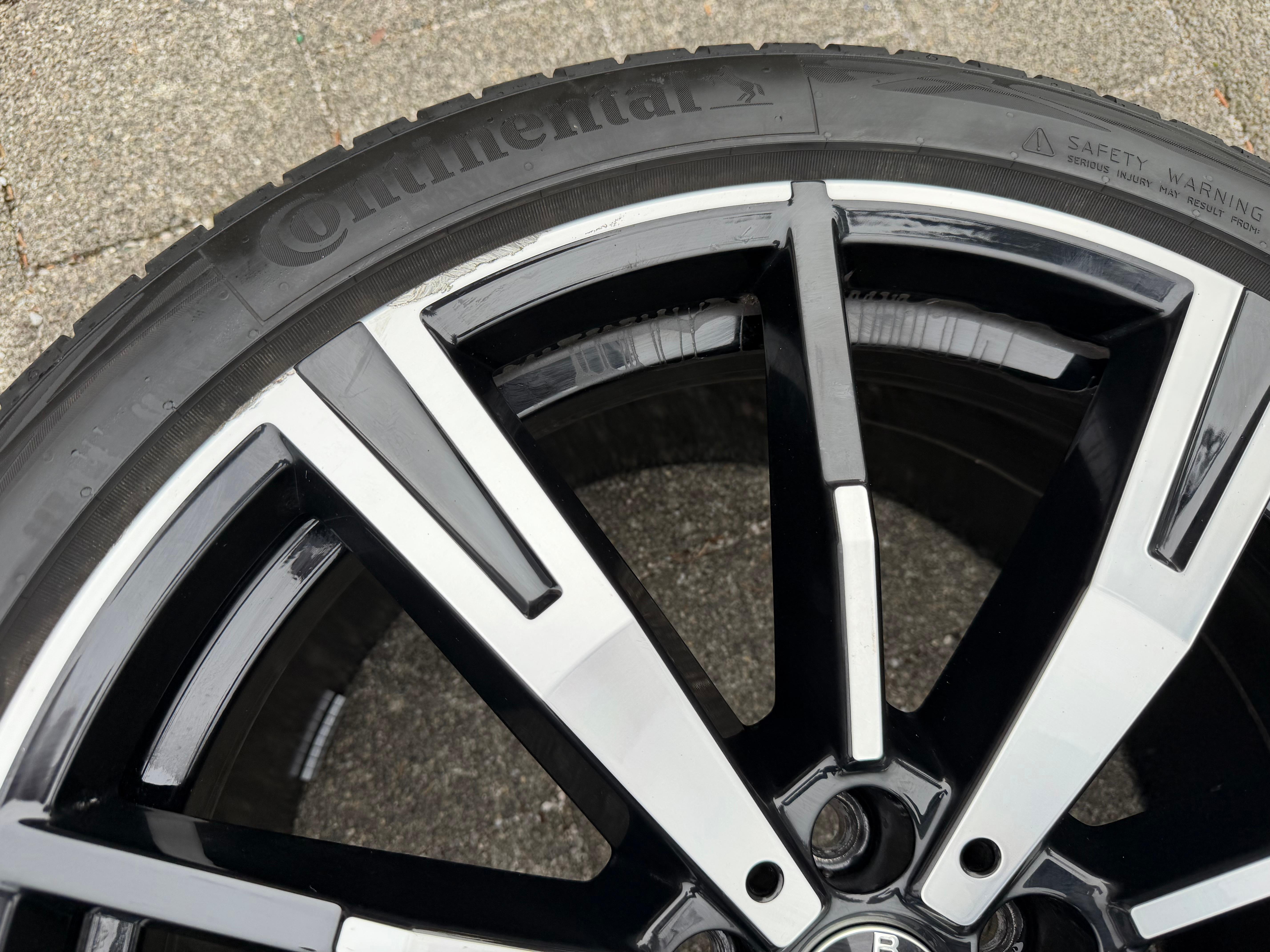4 ruedas de verano originales de aleación de 20" para BMW i5 Serie 5 G60 G61, diseño M938, Continental, RDKS