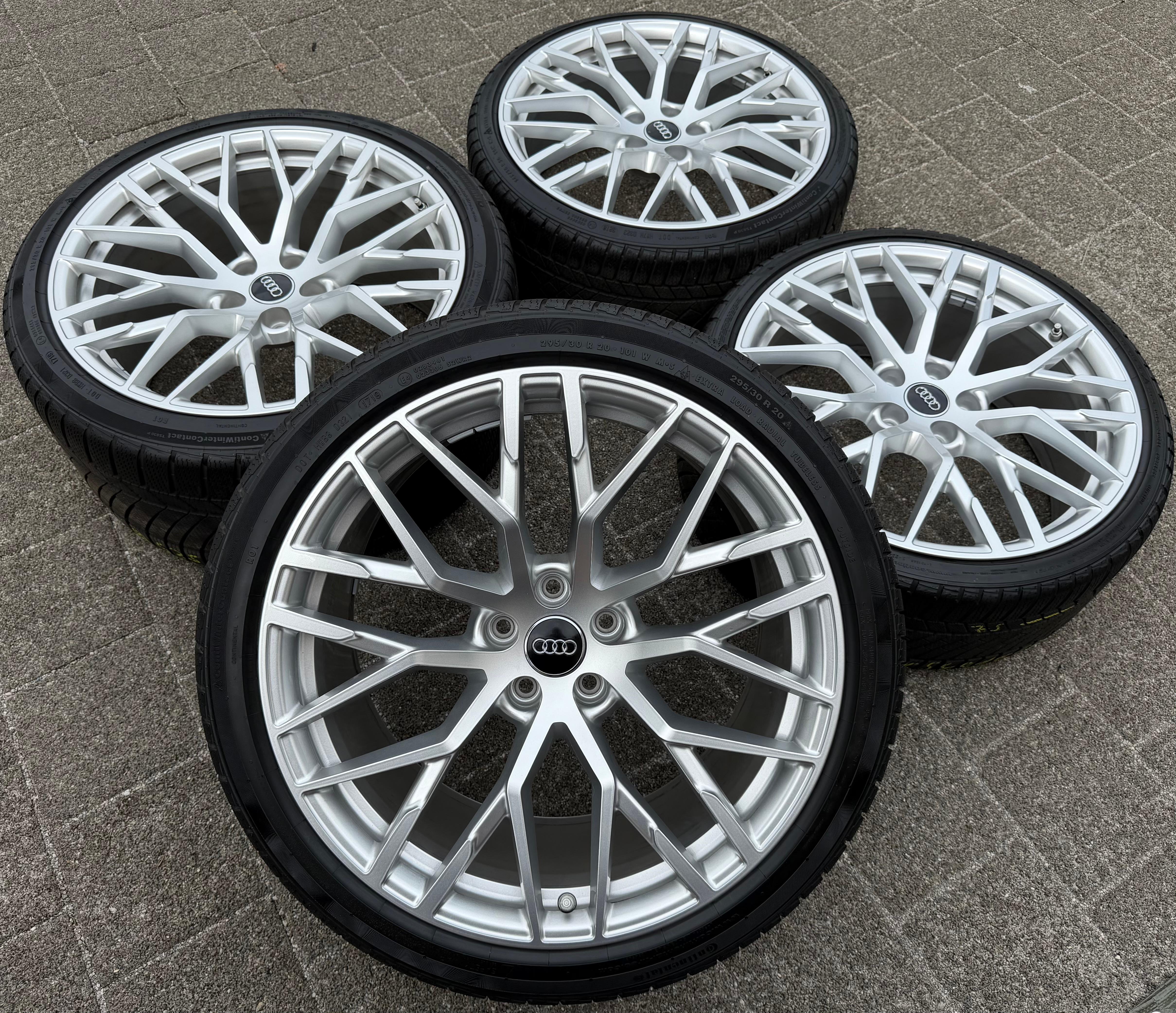 4 Original 20" Alu Winterräder Audi R8 V8 V10 4S 4S0601025G 4S0601025H Continental