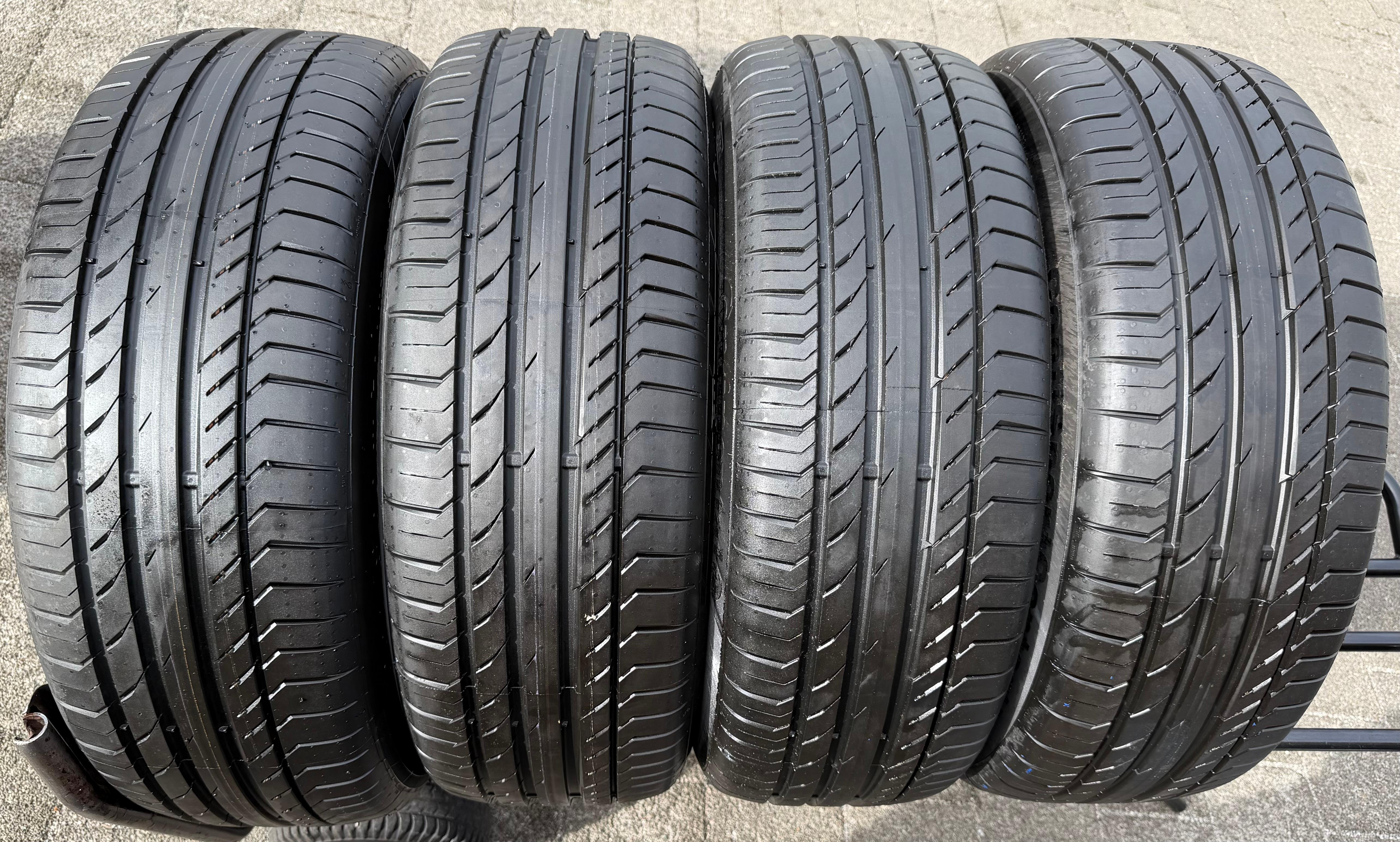 4 Original 19" Alu Sommerräder Audi Q5 SQ5 FY 80A601025G 235/55R19 101W Continental